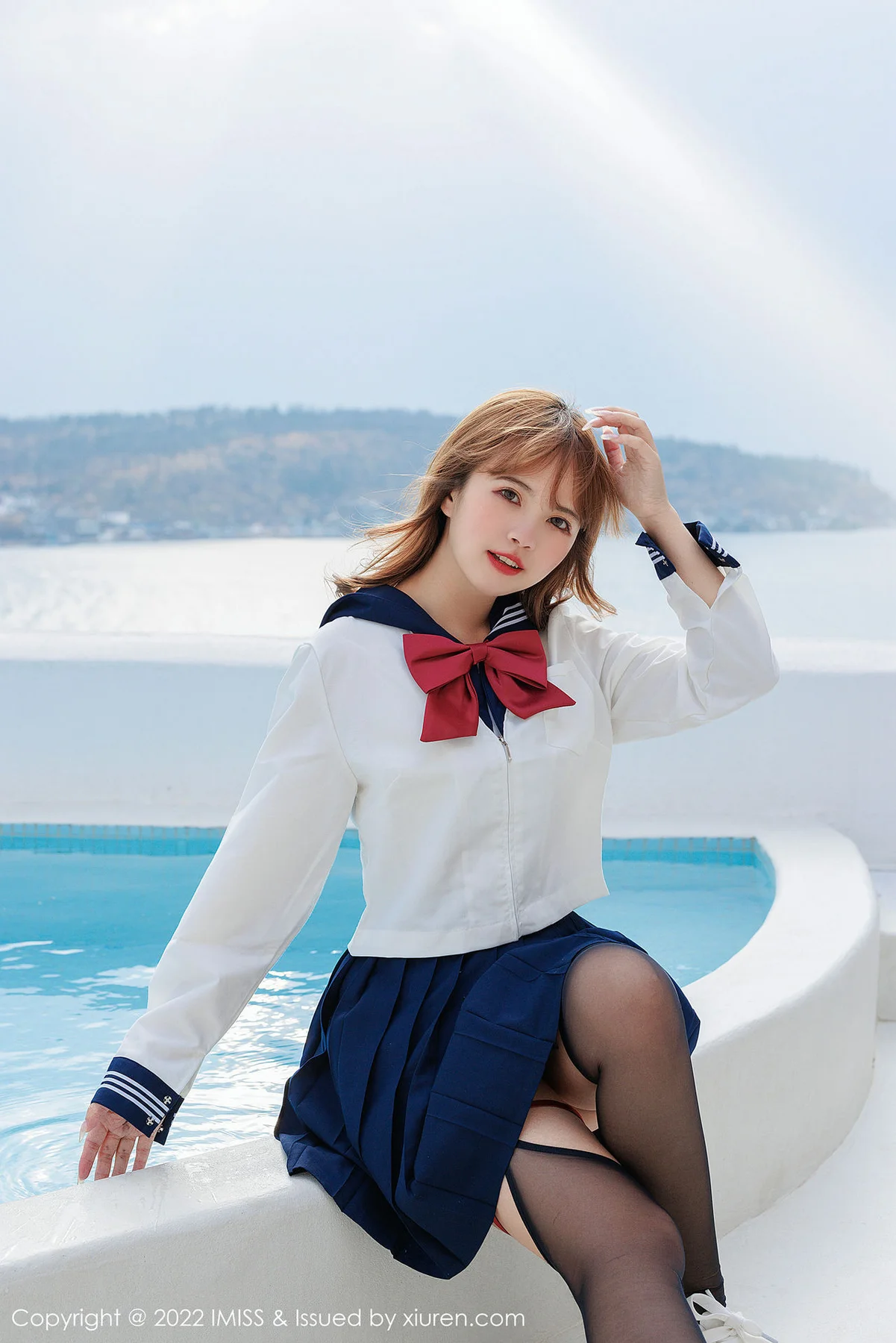 IMiss 爱蜜社 Vol.683 网纱蕾丝 张思允Nice 云南心愿写真2 - 8