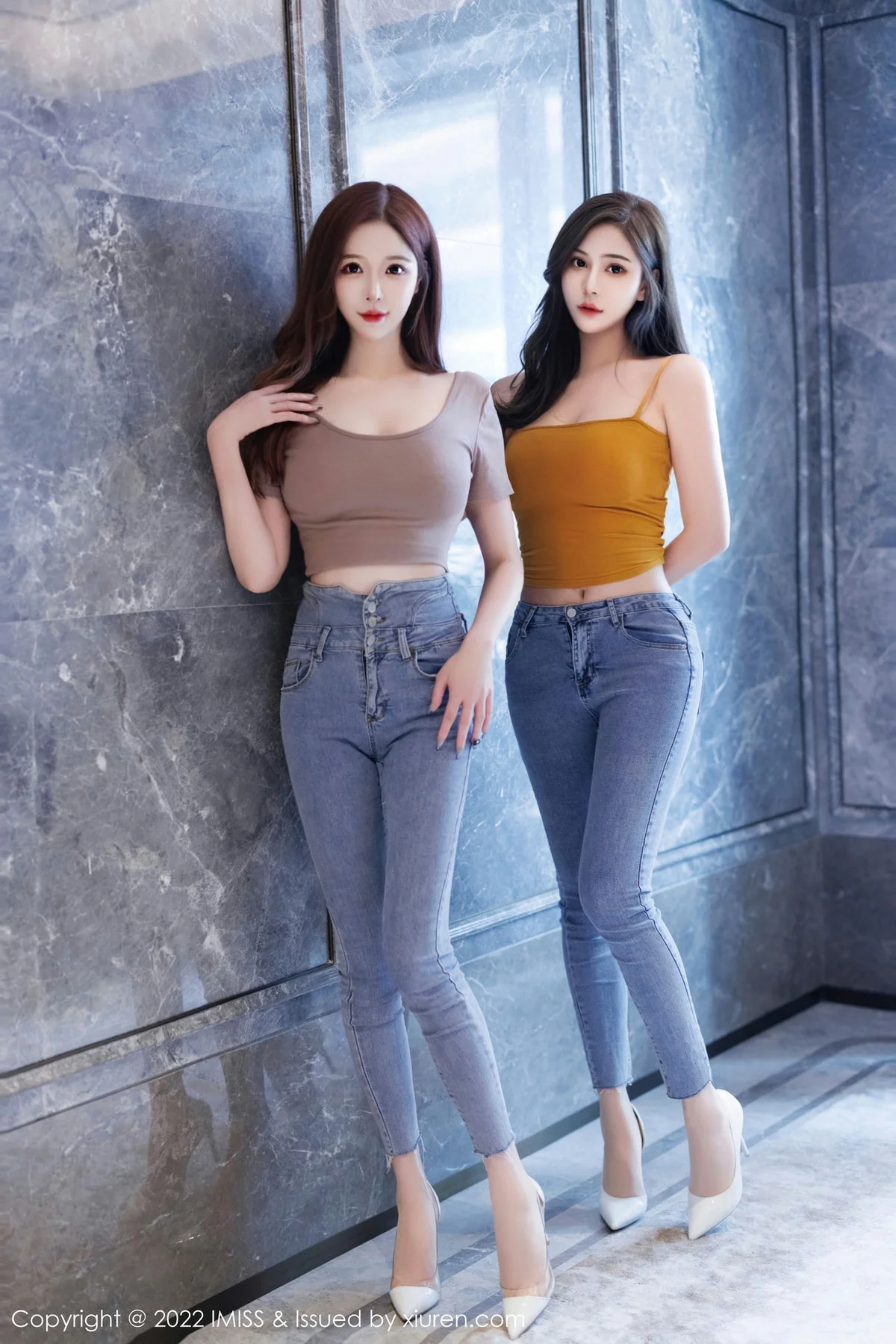 IMiss 爱蜜社 Vol.697 Lavinia与LindaLinda 合集写真 - 1