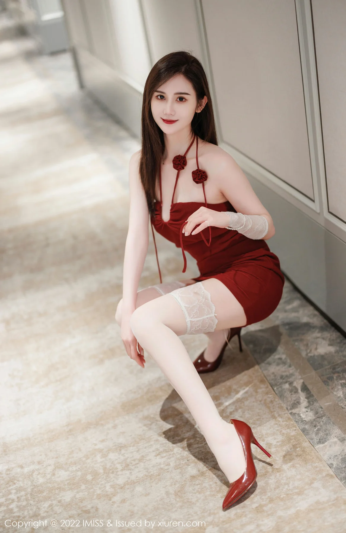 IMiss 爱蜜社 Vol.698 SISY思 连衣短裙性感写真 - 6