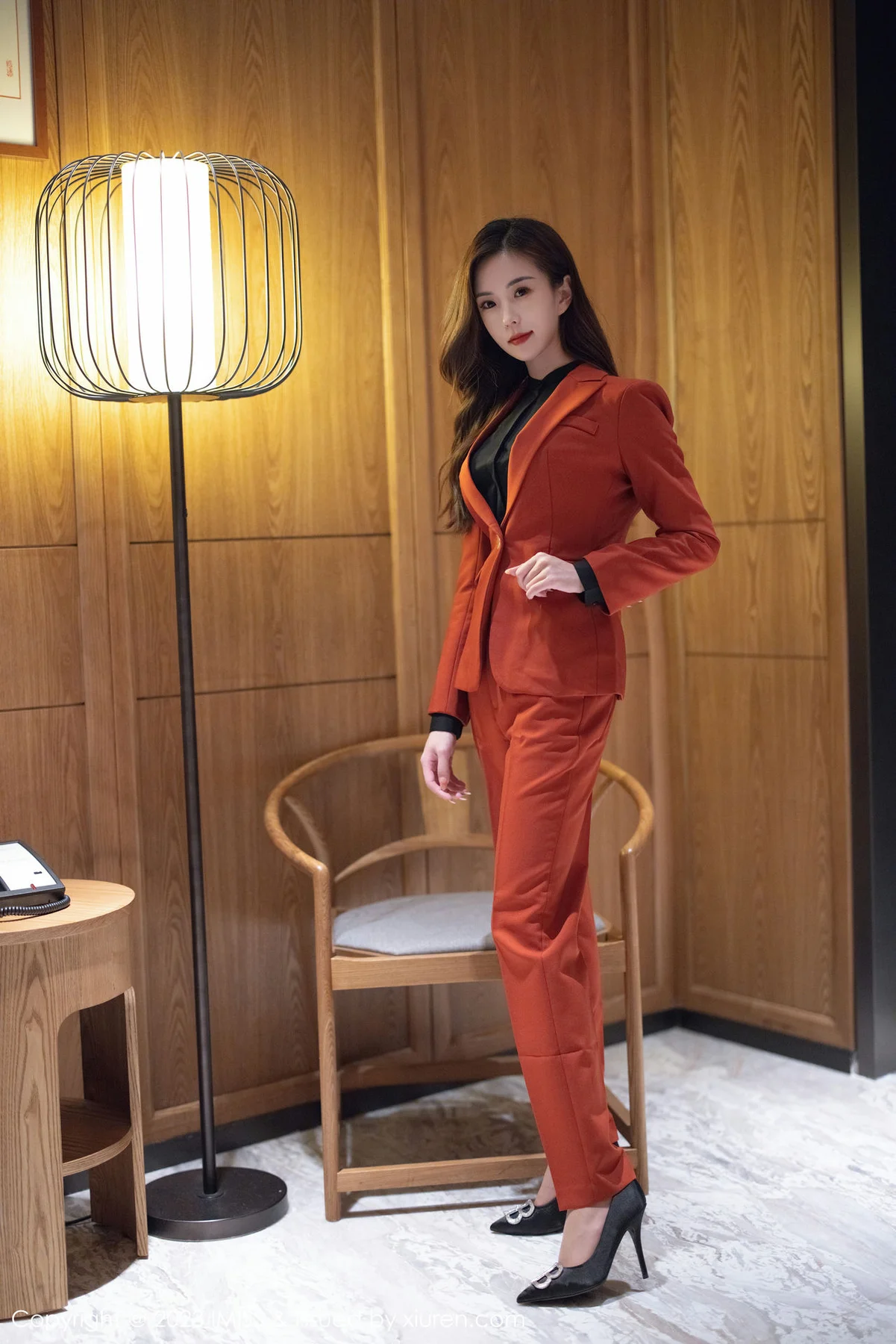 IMiss 爱蜜社 Vol.717 杨紫嫣candy 职场OL性感写真1 - 1