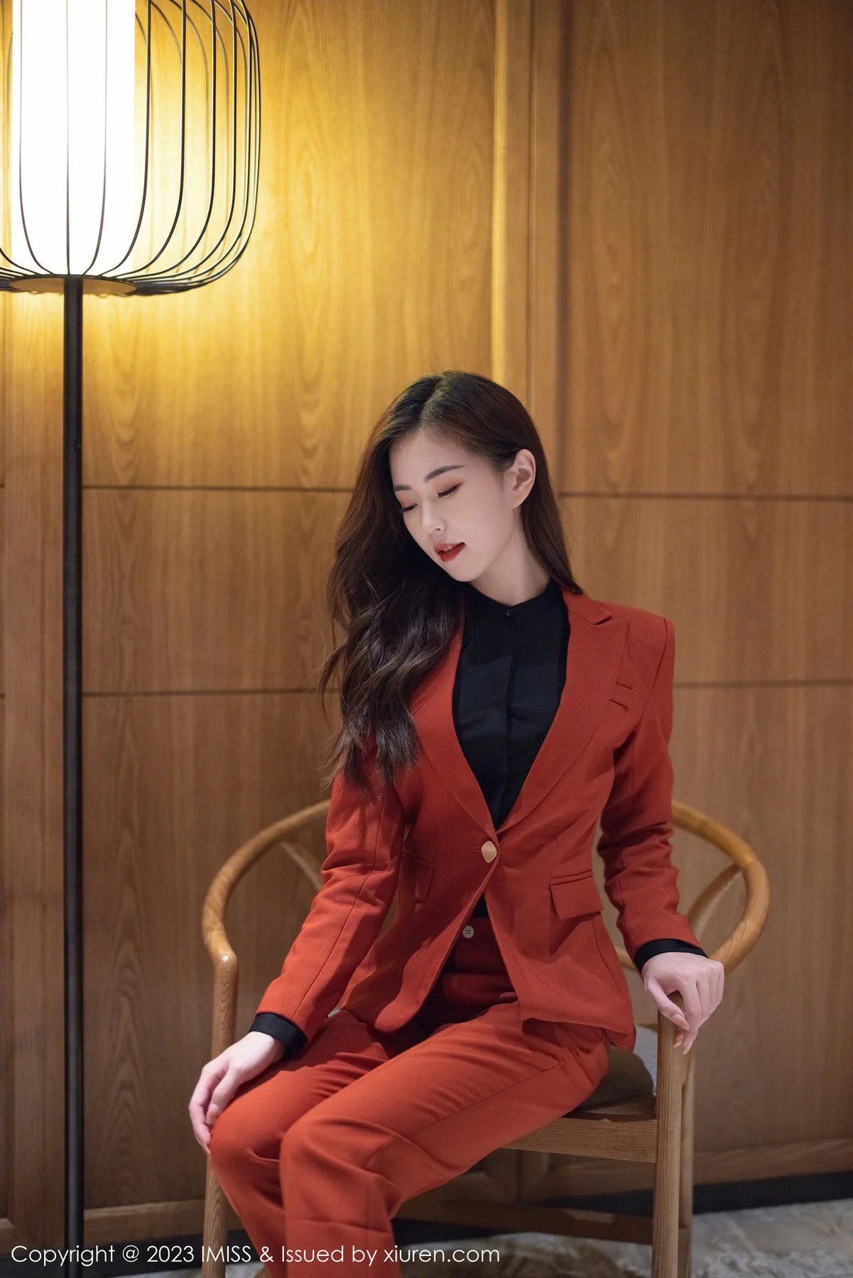 IMiss 爱蜜社 Vol.717 杨紫嫣candy 职场OL性感写真1 - 3