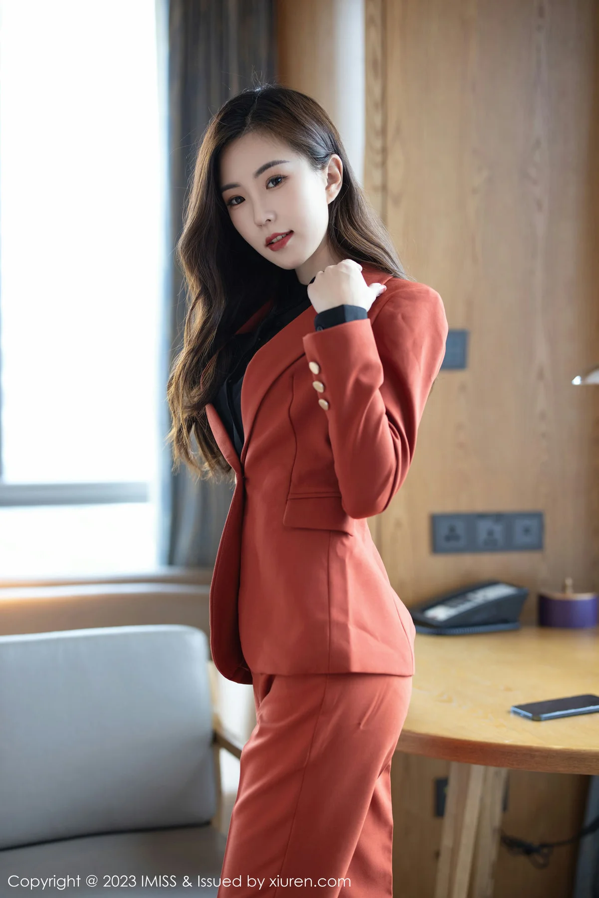 IMiss 爱蜜社 Vol.717 杨紫嫣candy 职场OL性感写真1 - 7