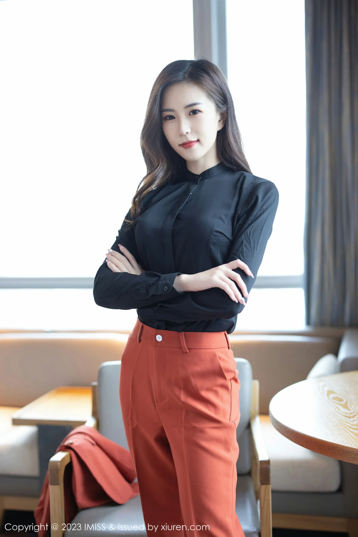 IMiss 爱蜜社 Vol.717 杨紫嫣candy 职场OL性感写真1 - 10