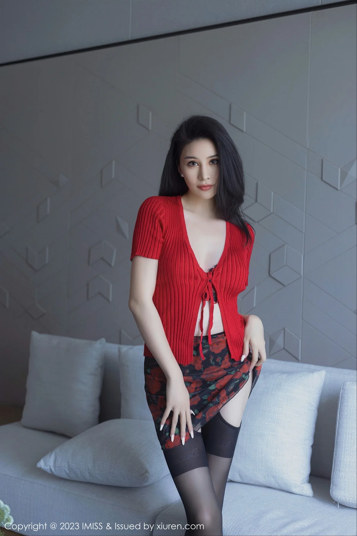 IMiss 爱蜜社 Vol.740 Jermy 丽质模特性感写真 - 8