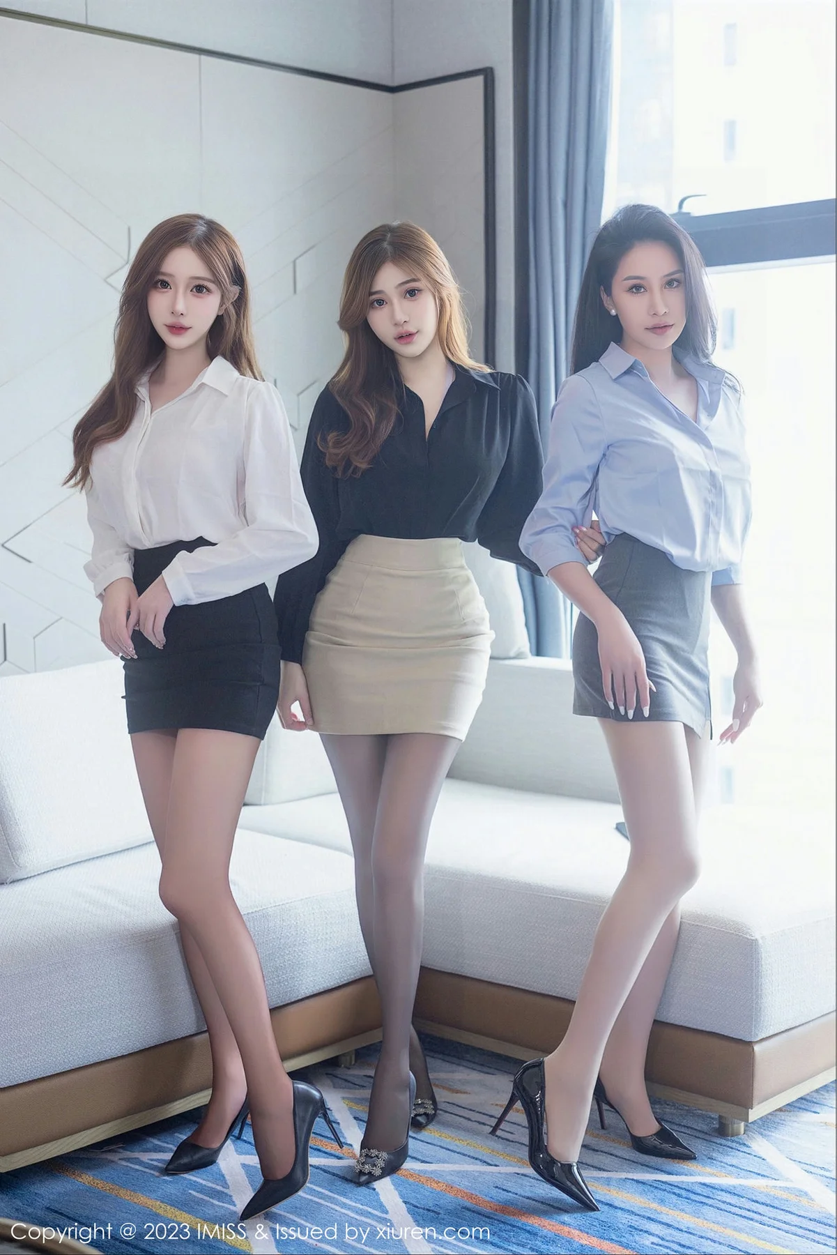 IMiss 爱蜜社 Vol.743 Lavinia肉肉、Jermy和Lindalinda 倾情拍摄模特... - 3