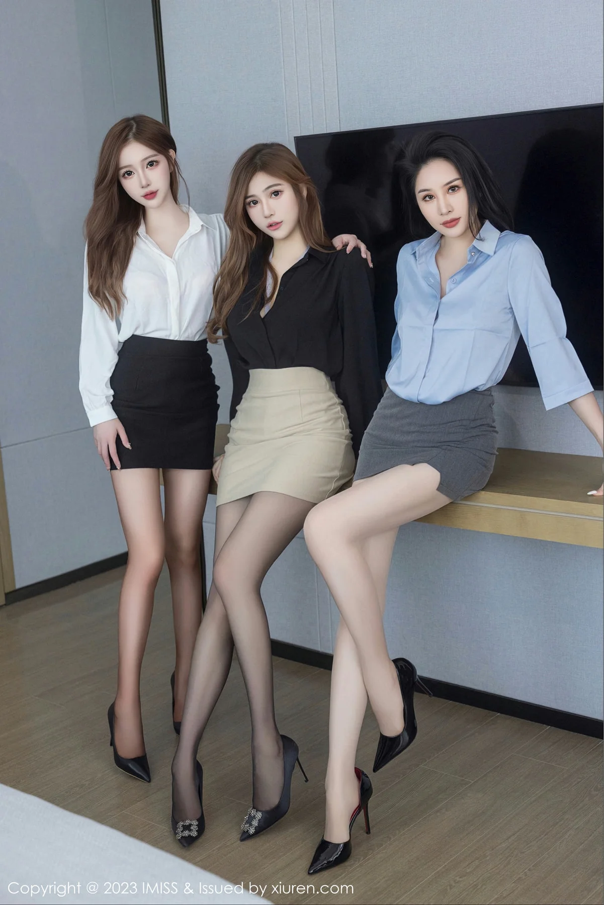 IMiss 爱蜜社 Vol.743 Lavinia肉肉、Jermy和Lindalinda 倾情拍摄模特... - 9