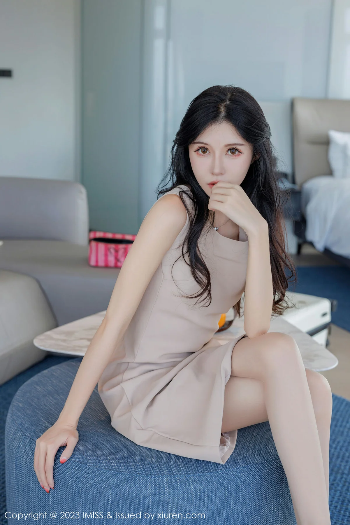 IMiss 爱蜜社 Vol.746 泥鳅鳅 蕾丝内衣性感写真 - 8