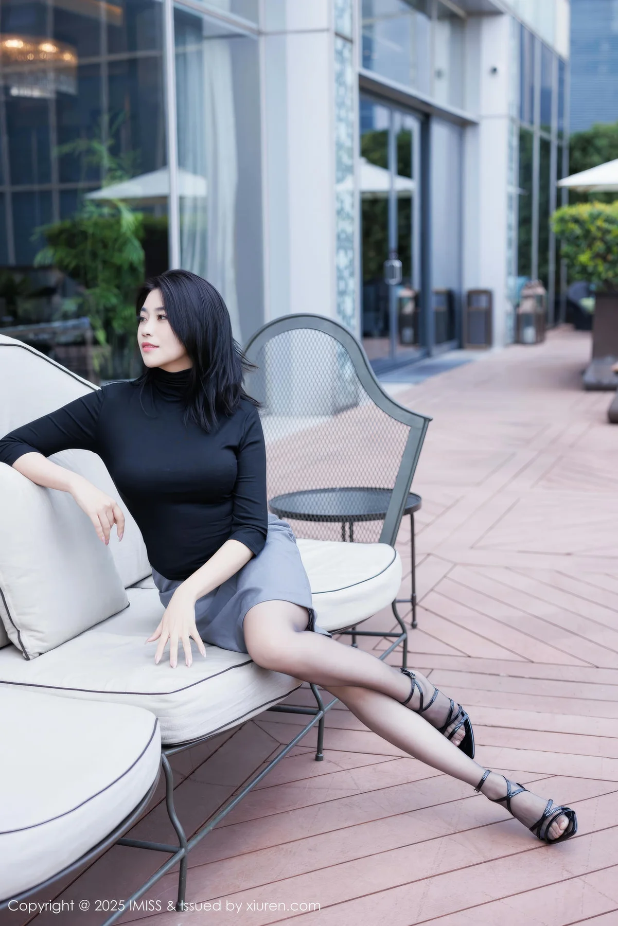 IMiss 爱蜜社 Vol.794 许诺Sabrina 黑色OL撩人心怀 - 2