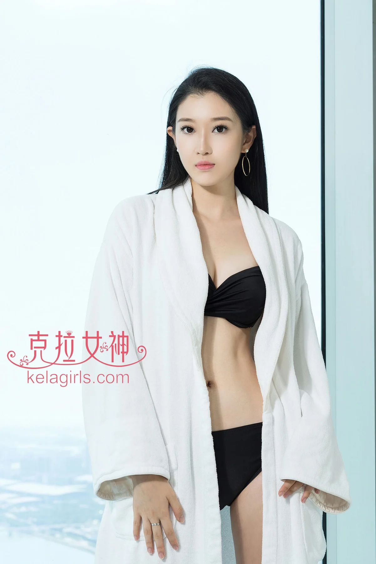 KeLa 克拉女神 No.049 Modo 思茹黑丝衬赤足 - 1