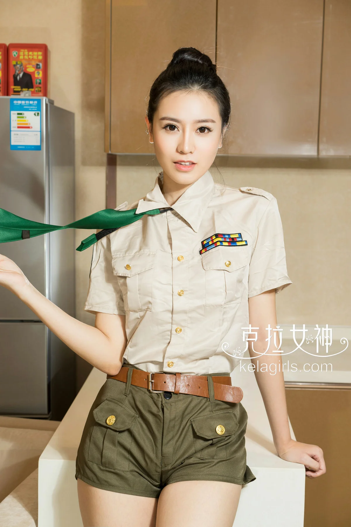 KeLa 克拉女神 No.136 夏彤英姿飒爽 - 1