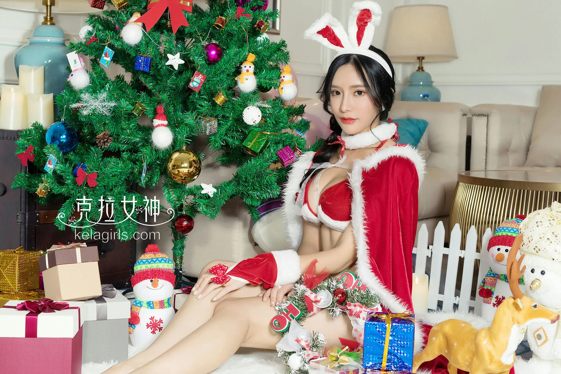 KeLa 克拉女神 No.141 小西女神对对碰 - 1