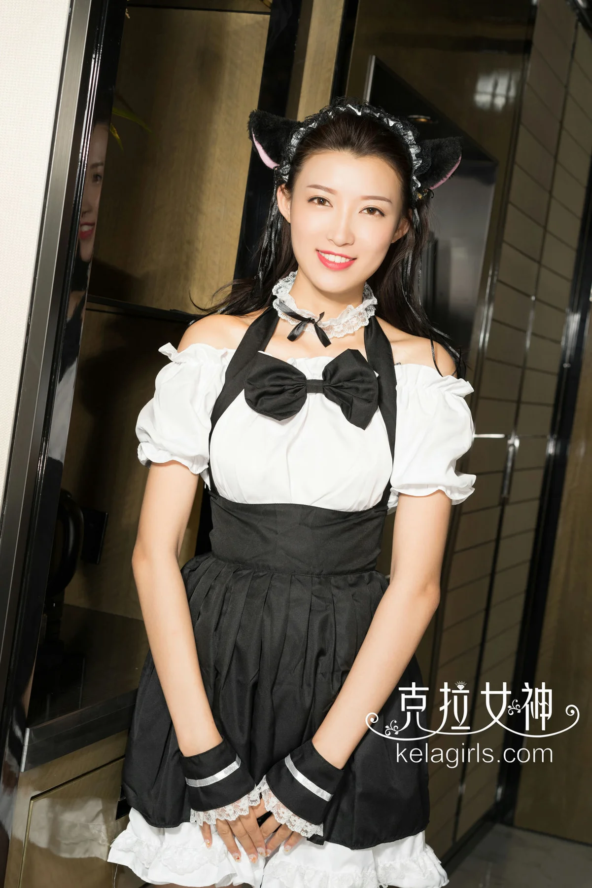 KeLa 克拉女神 No.144 赵雨静镜幻女仆 - 3