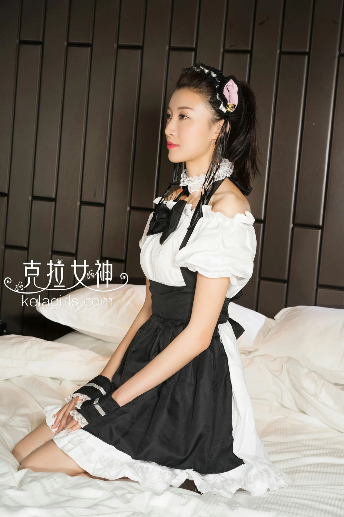 KeLa 克拉女神 No.144 赵雨静镜幻女仆 - 10