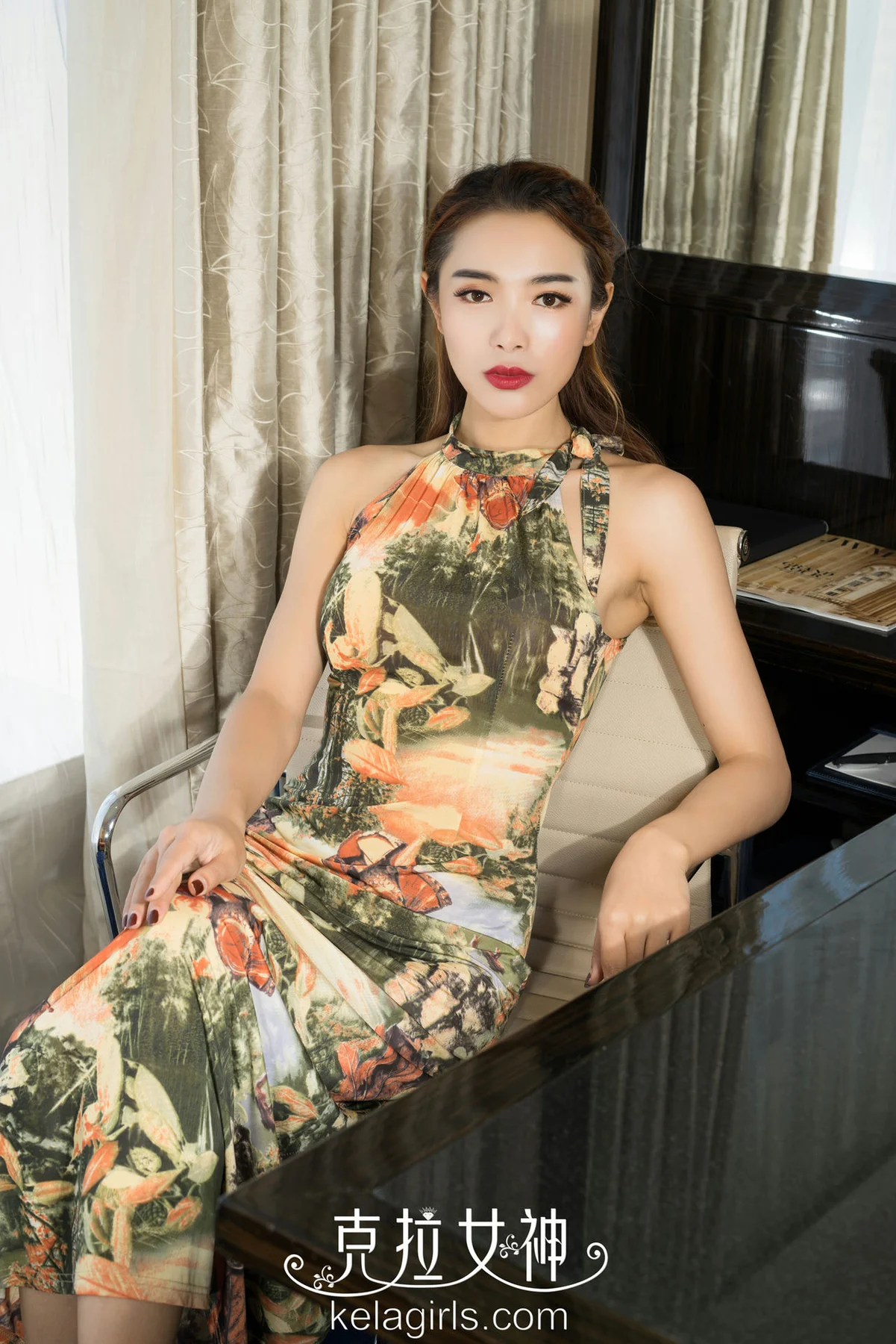 KeLa 克拉女神 No.150 洋洋禁欲旗袍 - 1