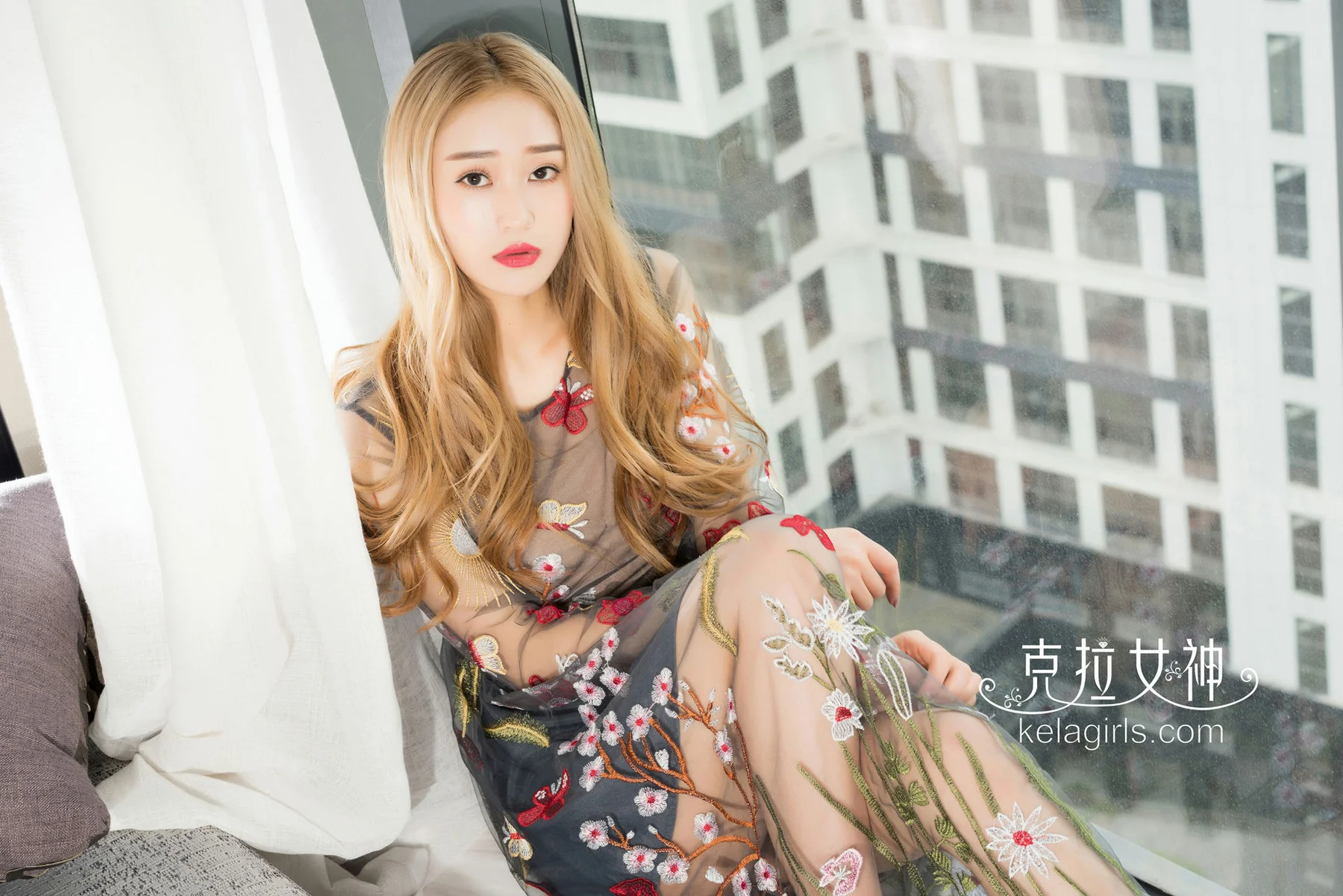 KeLa 克拉女神 No.223 晨可裙底风光 - 1