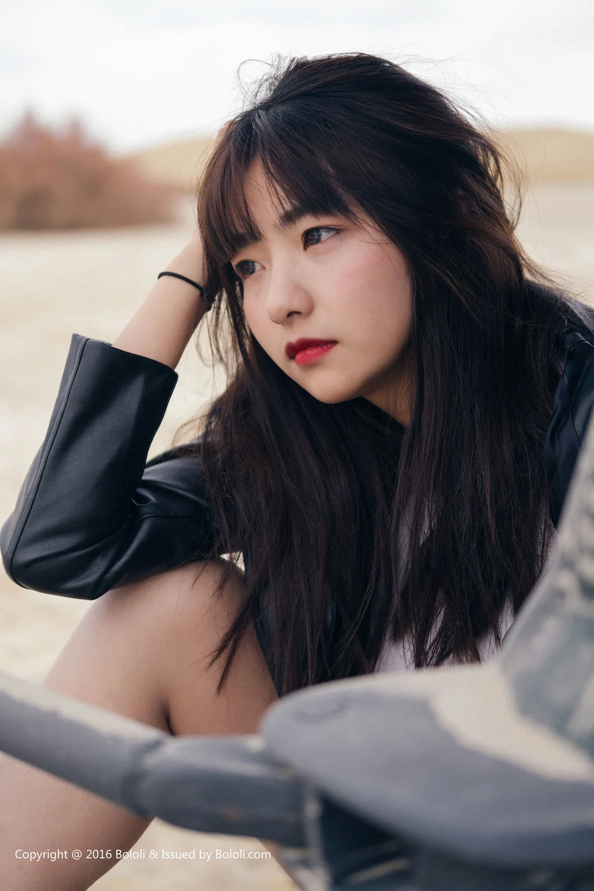 Kimoe 激萌文化 Vol.010 Modo 周闻球球沙漠机车女户外 - 10