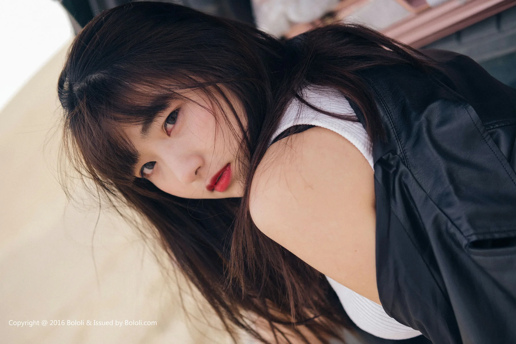 Kimoe 激萌文化 Vol.010 Modo 周闻球球沙漠机车女户外 - 2