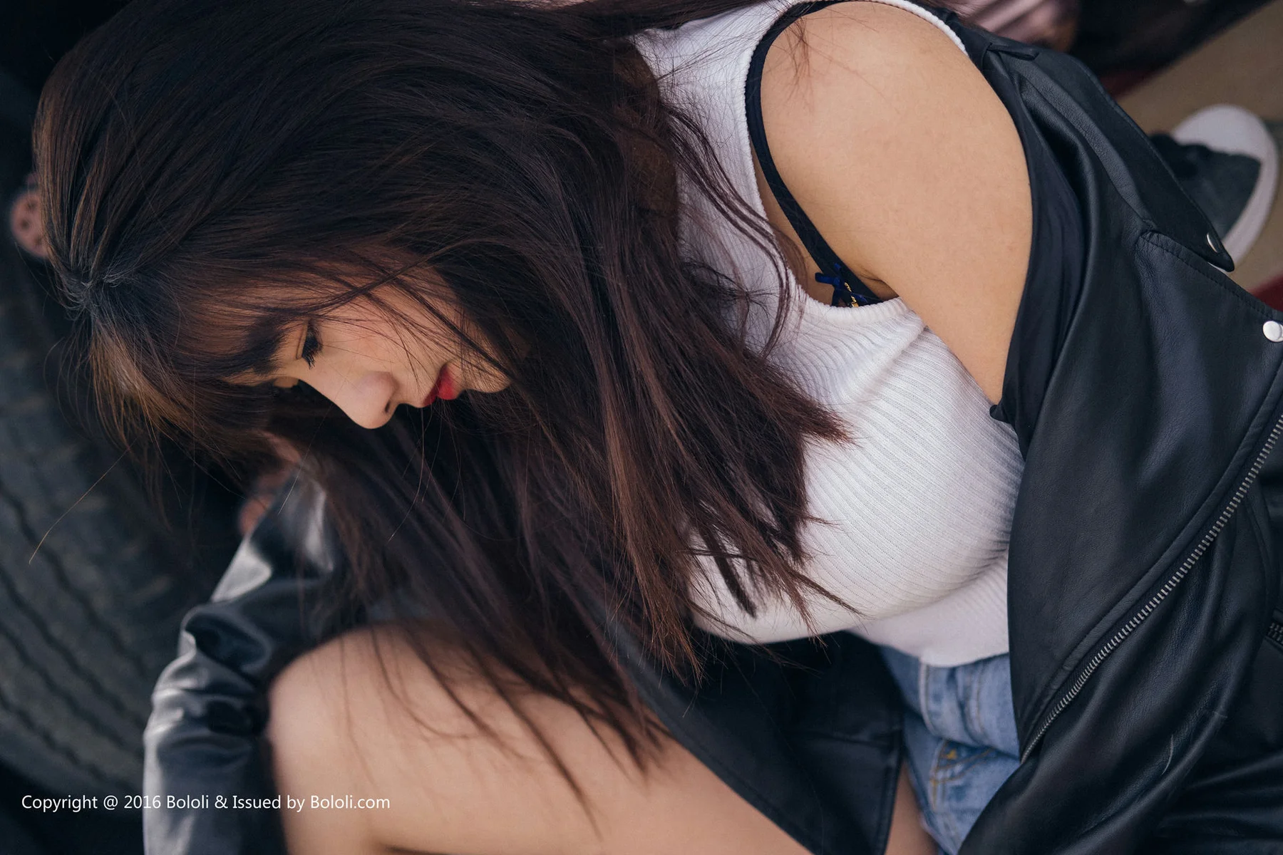 Kimoe 激萌文化 Vol.010 Modo 周闻球球沙漠机车女户外 - 5