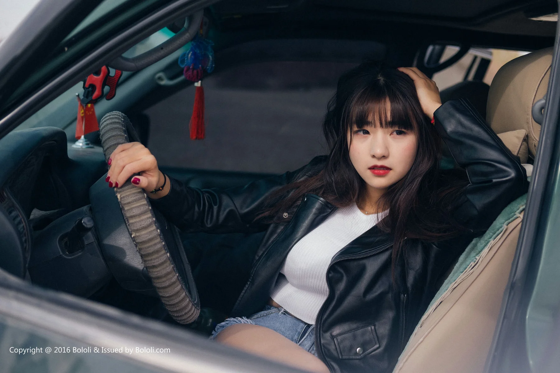 Kimoe 激萌文化 Vol.010 Modo 周闻球球沙漠机车女户外 - 10