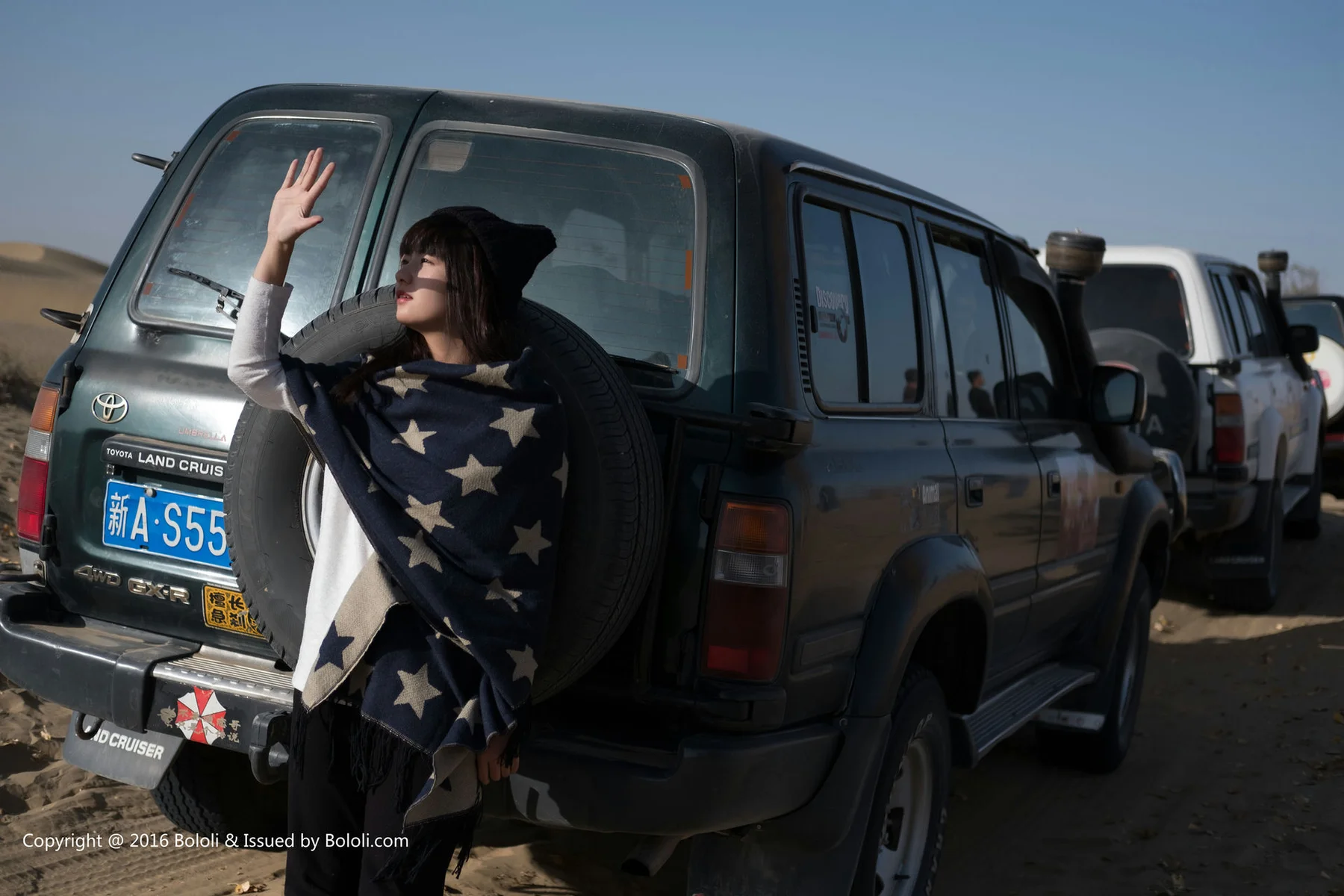 Kimoe 激萌文化 Vol.014 Modo 周闻球球穿毛衣变身小可爱沙漠之旅 - 8