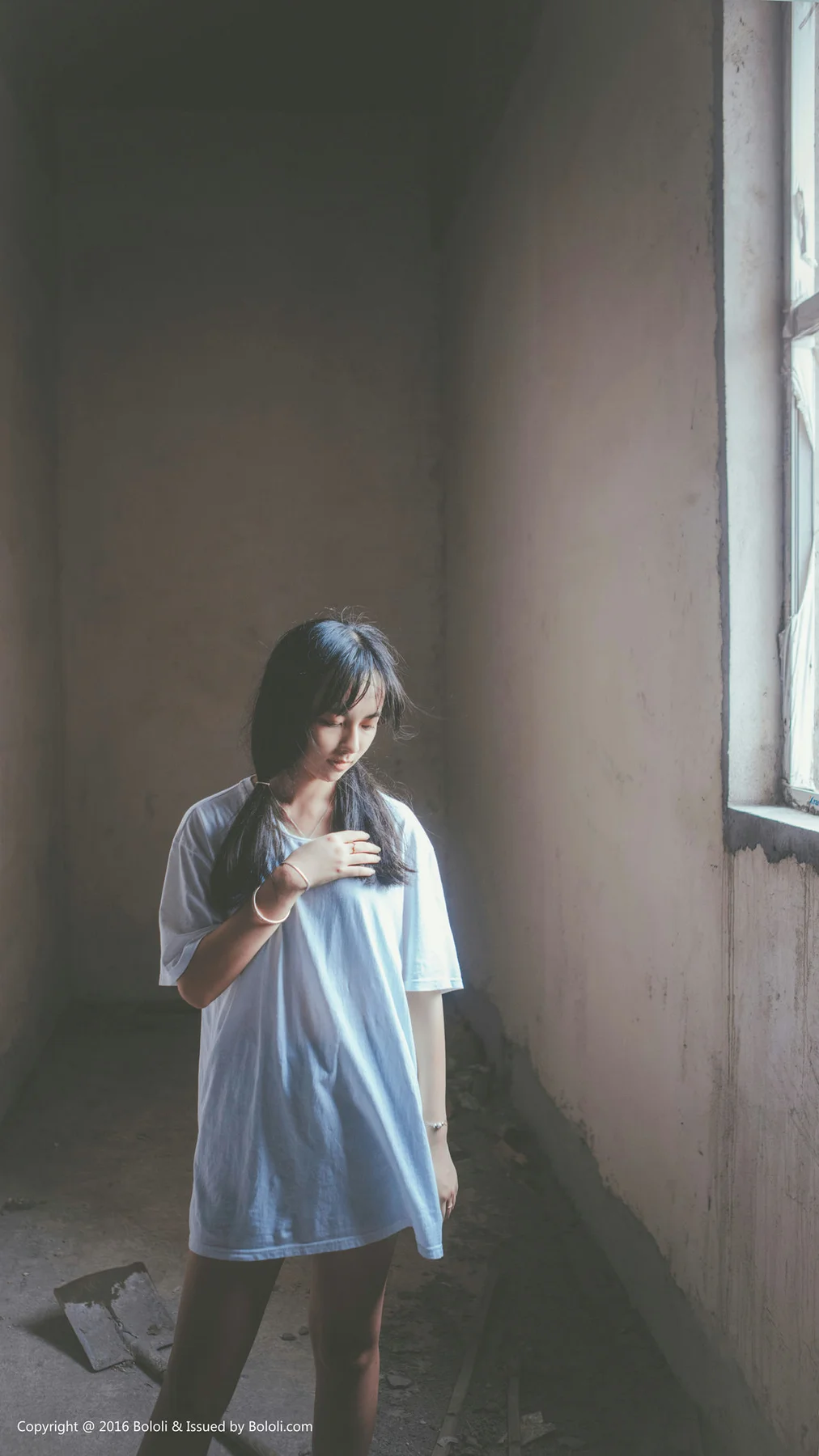 Kimoe 激萌文化 Vol.020 Modo 超凶的诺废墟中的清新少女 - 4