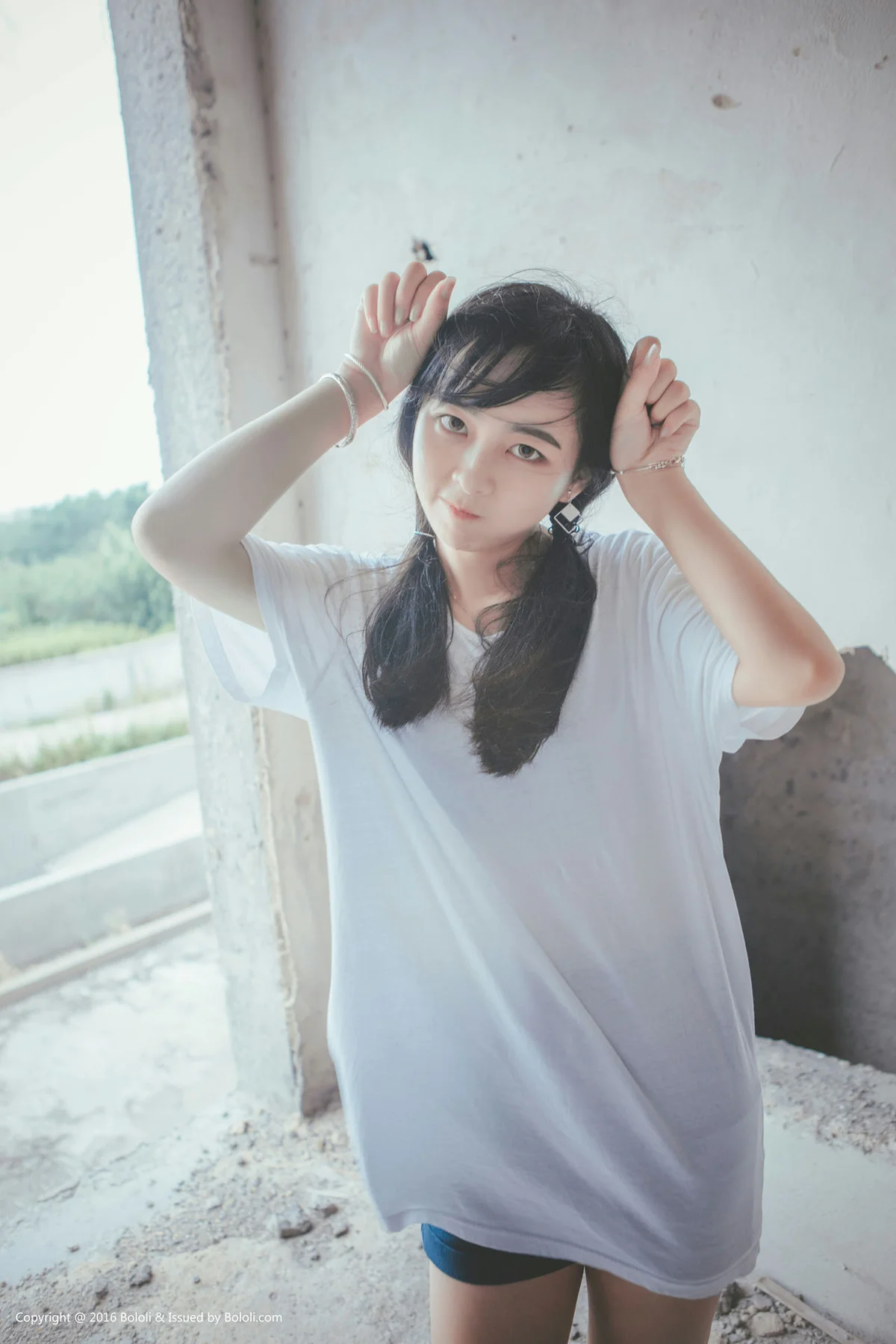 Kimoe 激萌文化 Vol.020 Modo 超凶的诺废墟中的清新少女 - 7