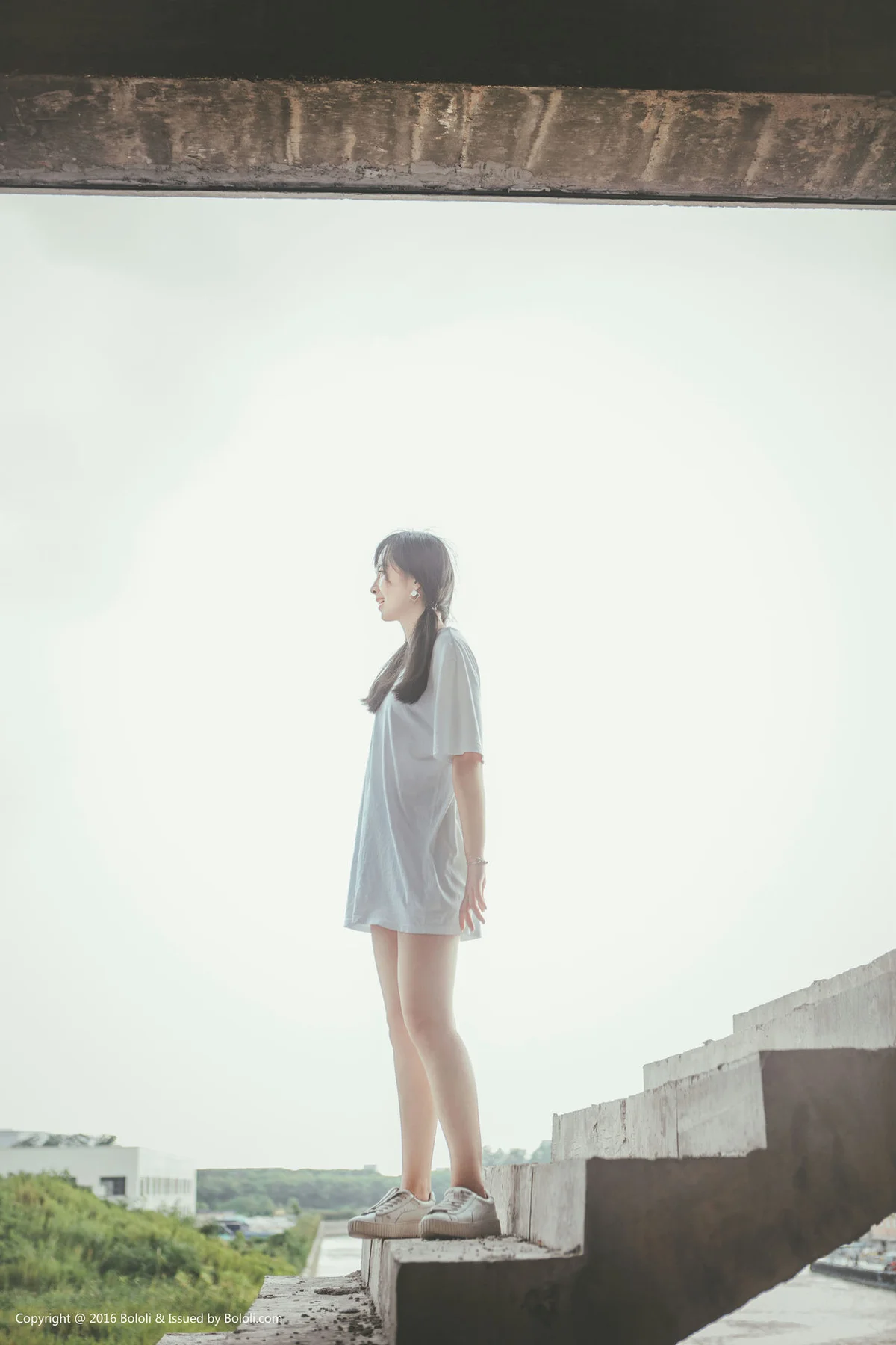 Kimoe 激萌文化 Vol.020 Modo 超凶的诺废墟中的清新少女 - 8