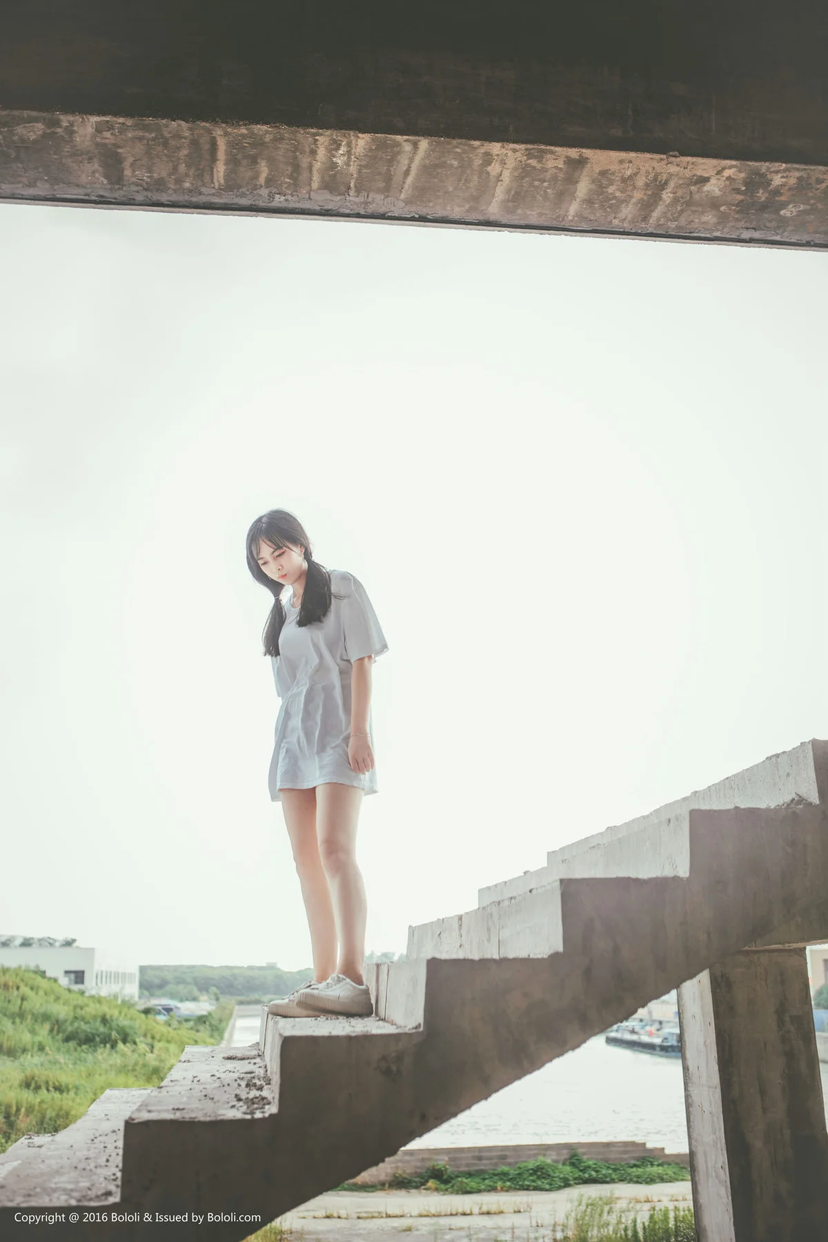 Kimoe 激萌文化 Vol.020 Modo 超凶的诺废墟中的清新少女 - 3