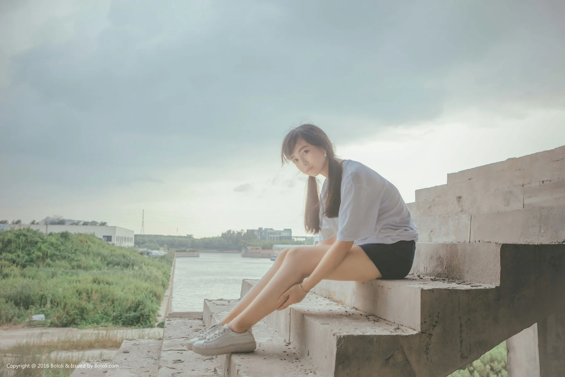 Kimoe 激萌文化 Vol.020 Modo 超凶的诺废墟中的清新少女 - 7