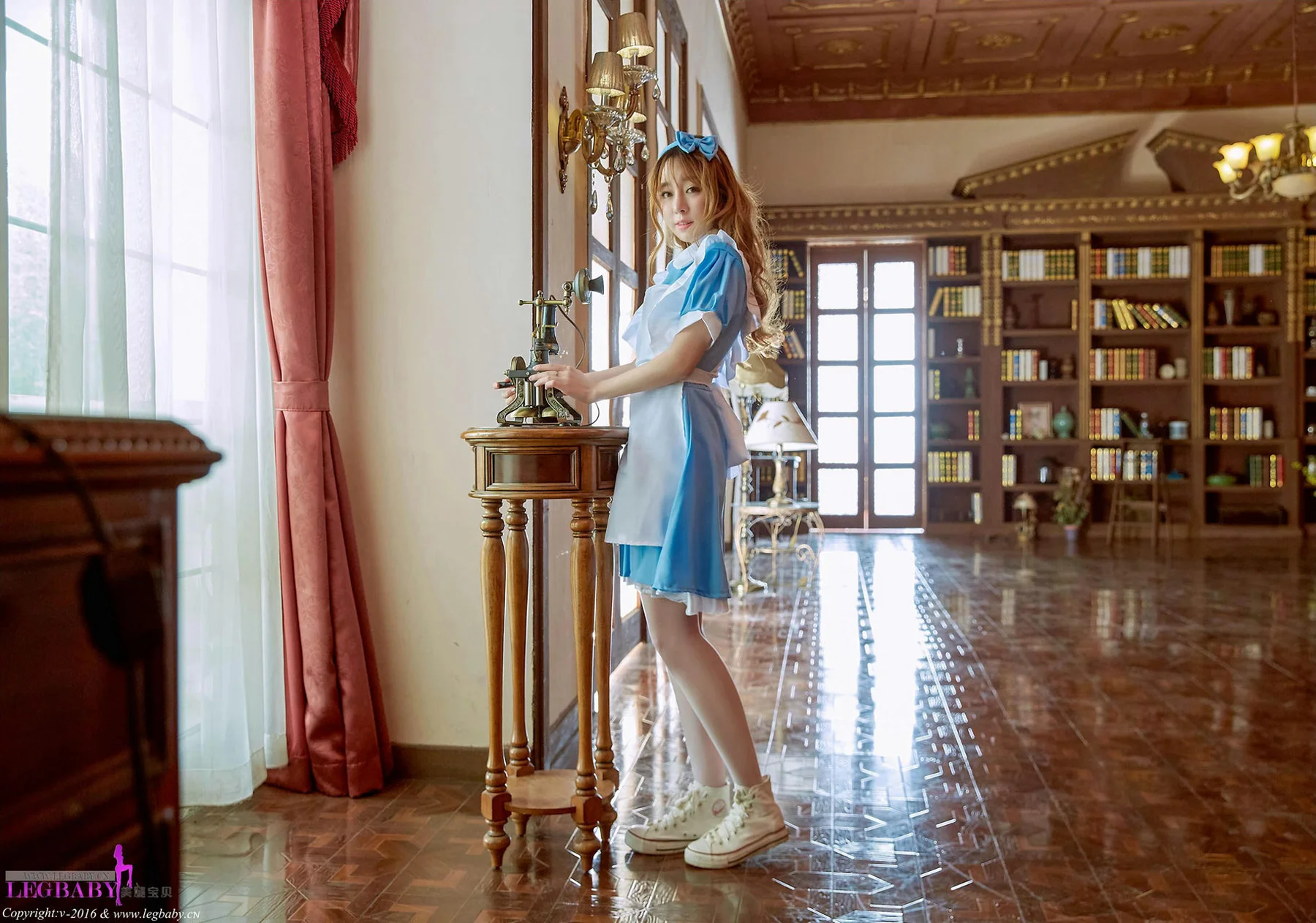 Legbaby 美腿宝贝 No.020 王语纯 女仆制服女神嫩模 - 1