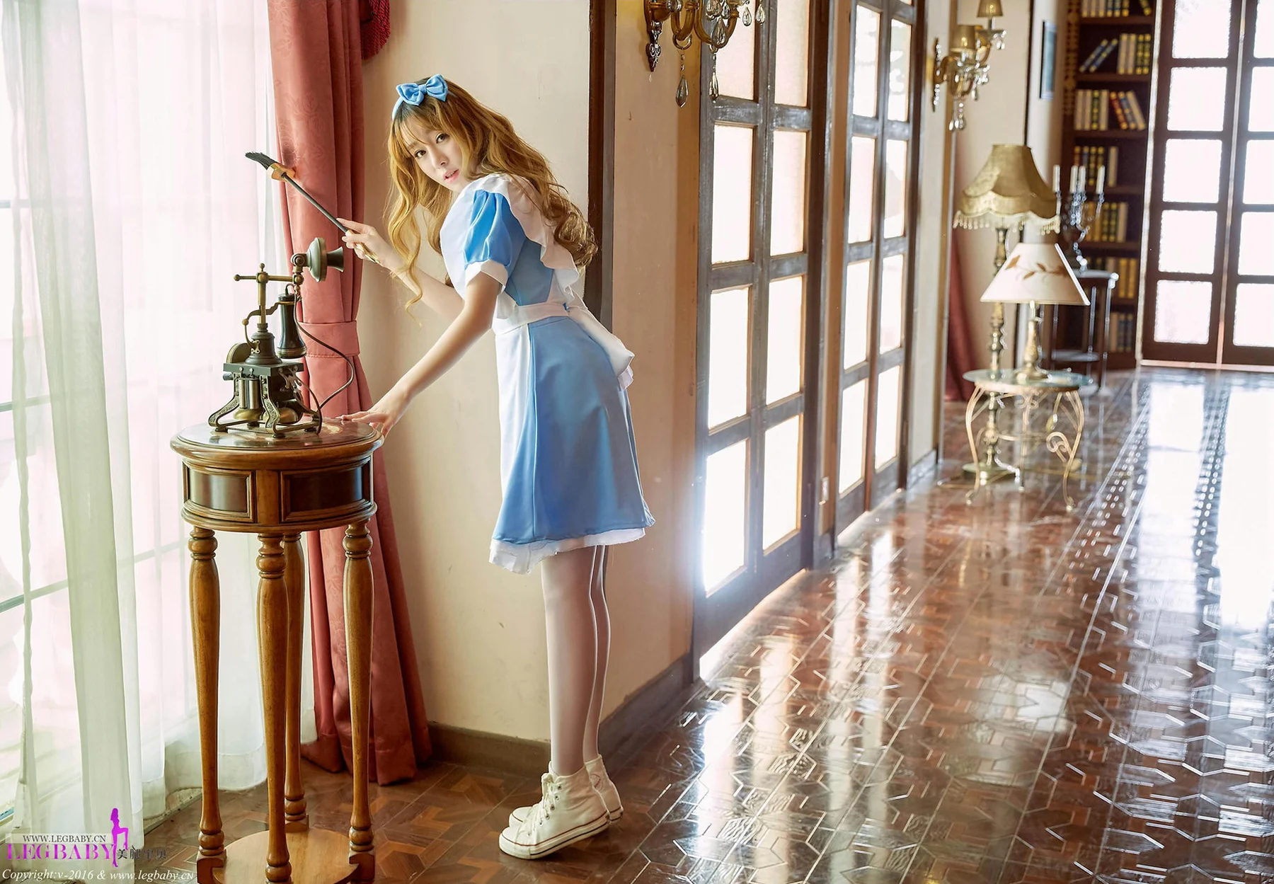 Legbaby 美腿宝贝 No.020 王语纯 女仆制服女神嫩模 - 3
