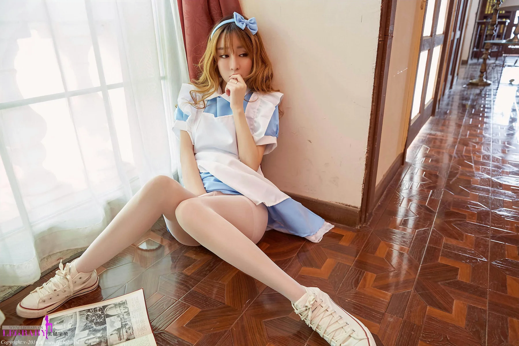 Legbaby 美腿宝贝 No.020 王语纯 女仆制服女神嫩模 - 10