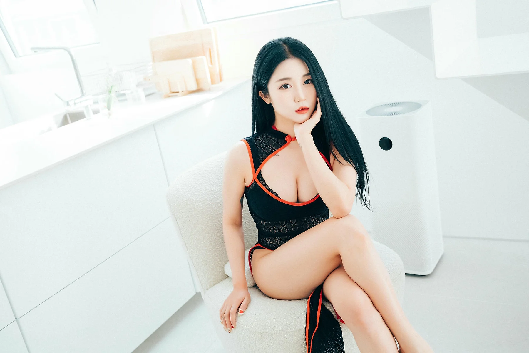 Loozy No.003 loozy Bomi性感旗袍翘臀 - 3
