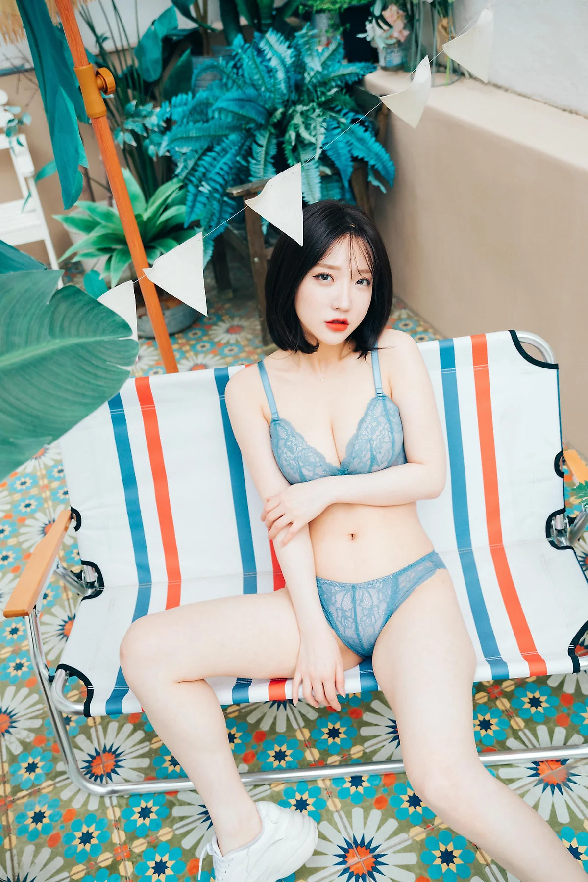Loozy No.005 Ye-Eun短发少女内衣 - 5