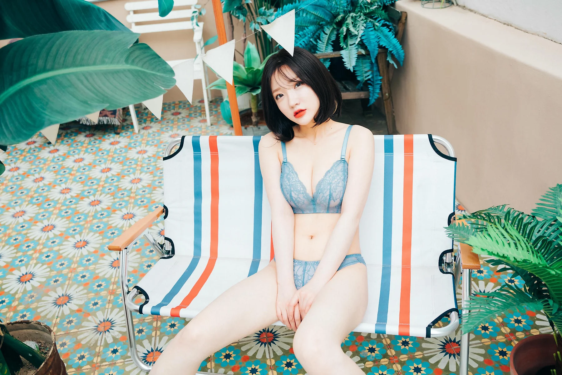 Loozy No.005 Ye-Eun短发少女内衣 - 7