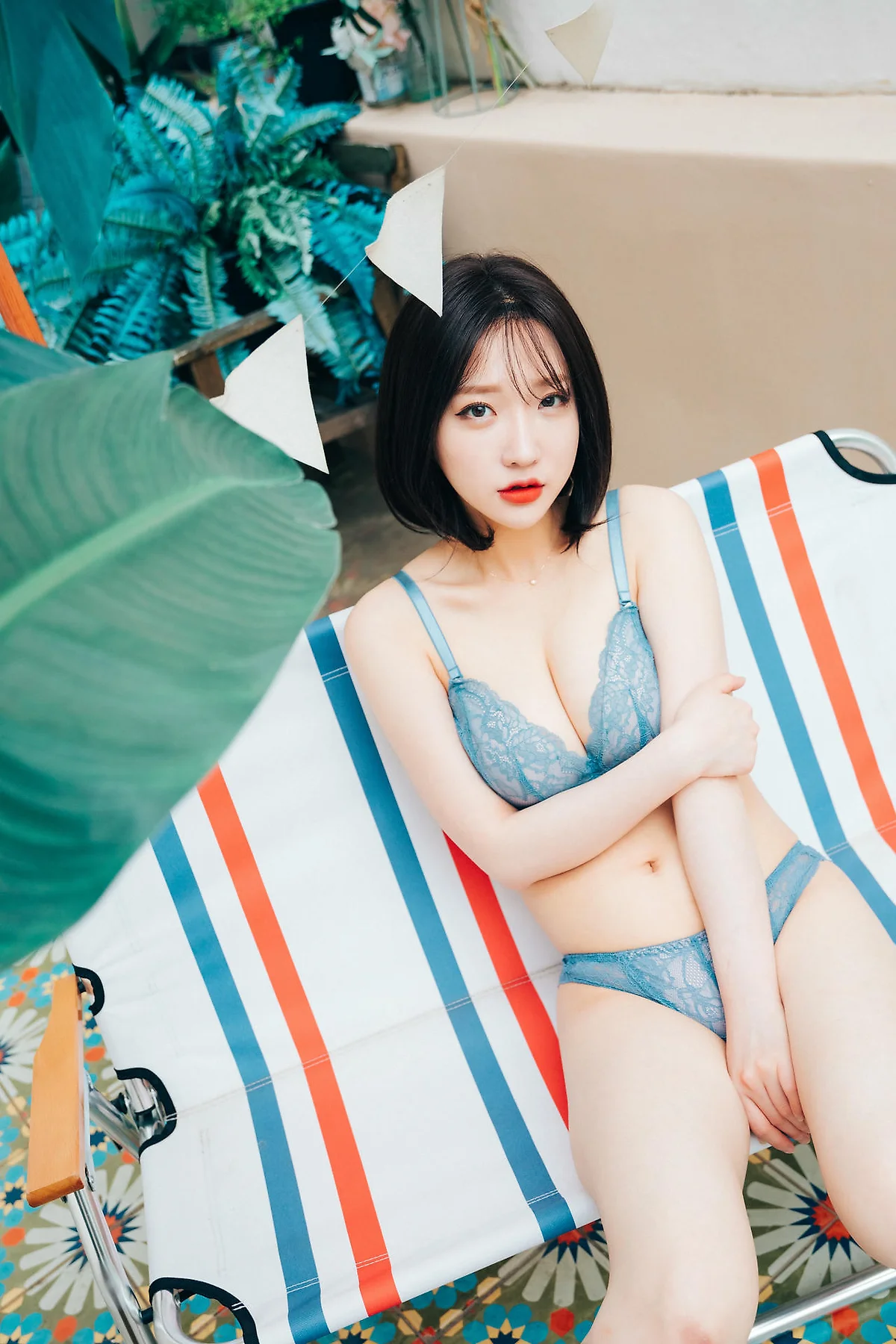 Loozy No.005 Ye-Eun短发少女内衣 - 9