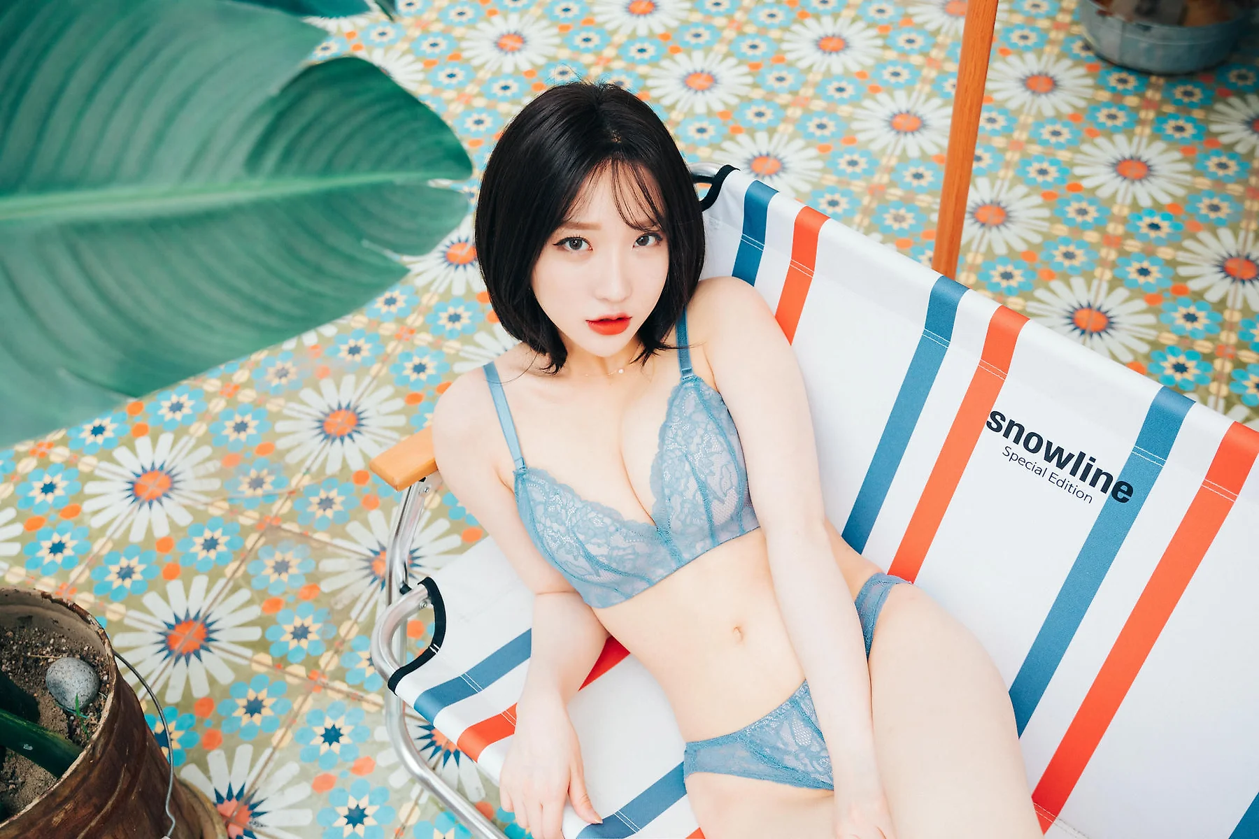 Loozy No.005 Ye-Eun短发少女内衣 - 3