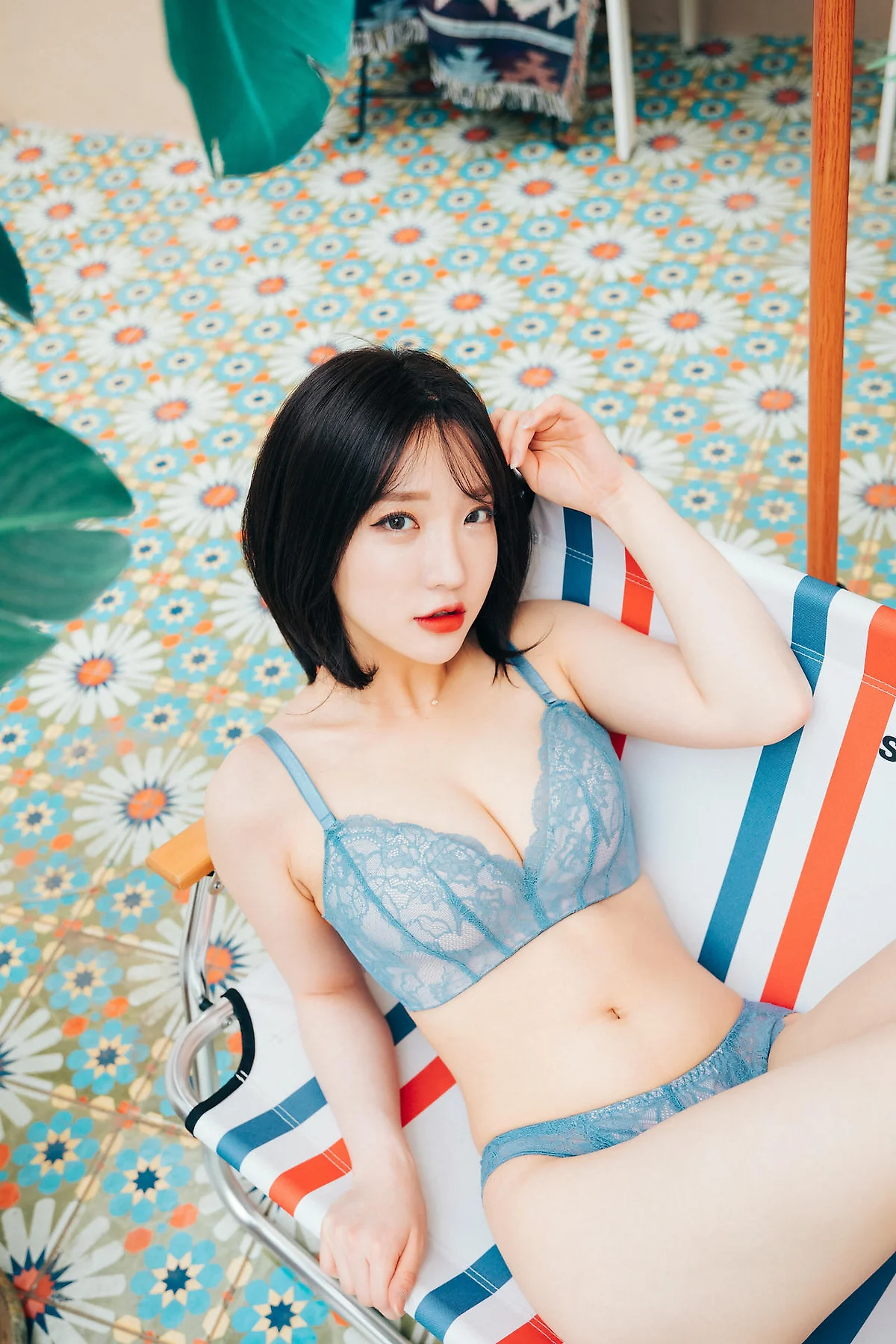 Loozy No.005 Ye-Eun短发少女内衣 - 5