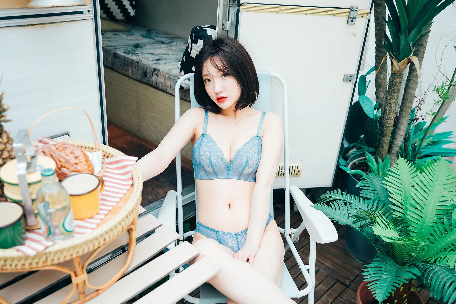 Loozy No.005 Ye-Eun短发少女内衣 - 3