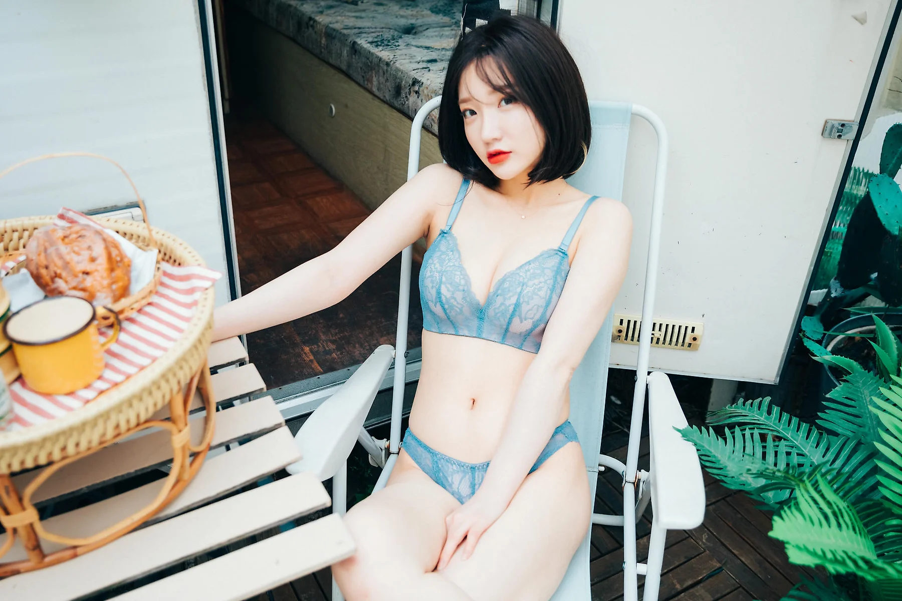 Loozy No.005 Ye-Eun短发少女内衣 - 4