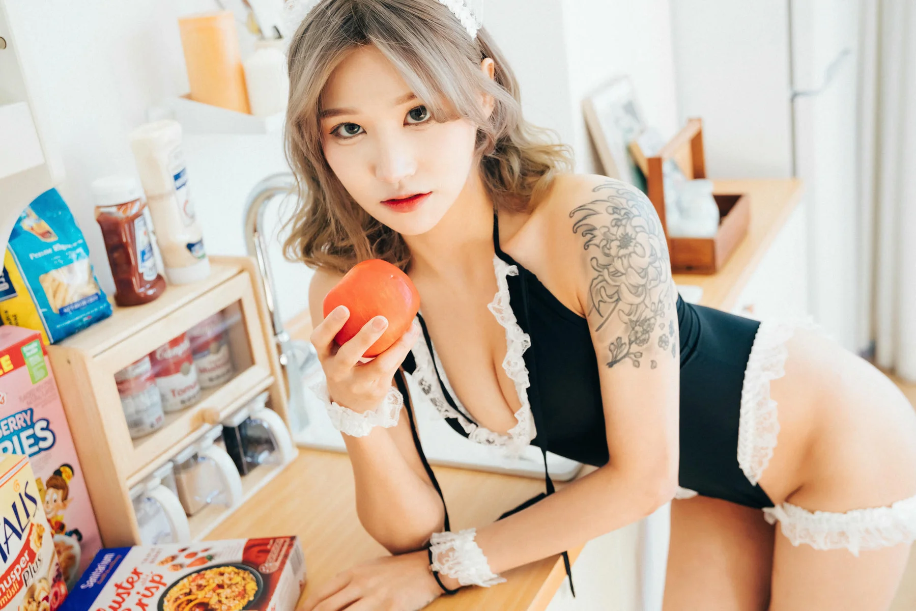 Loozy No.011 Taeri白色连体衣 - 4