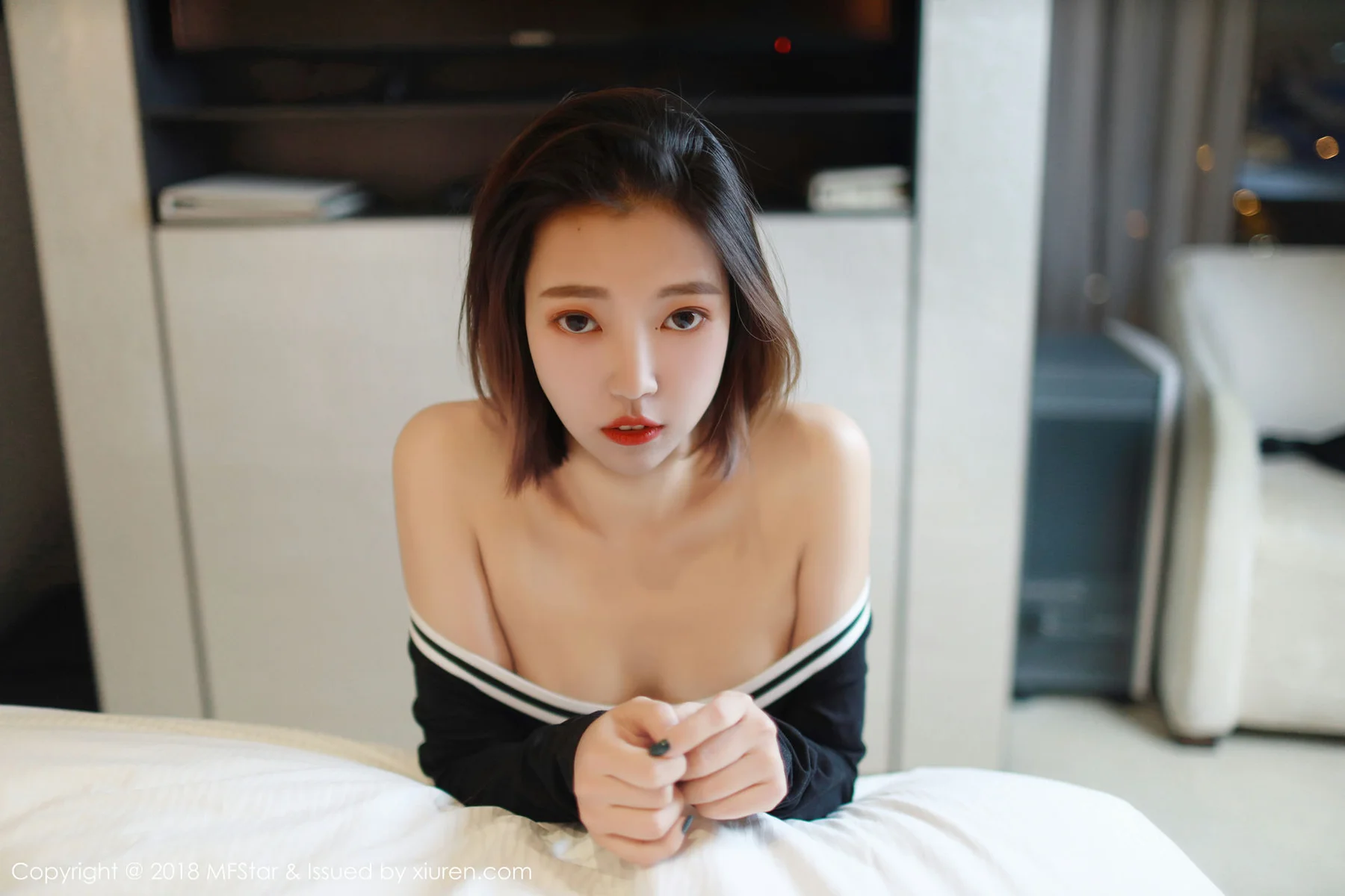 MFStar 模范学院 Vol.159 冯木木LRIS 翘臀玉体短发美女写真 - 10