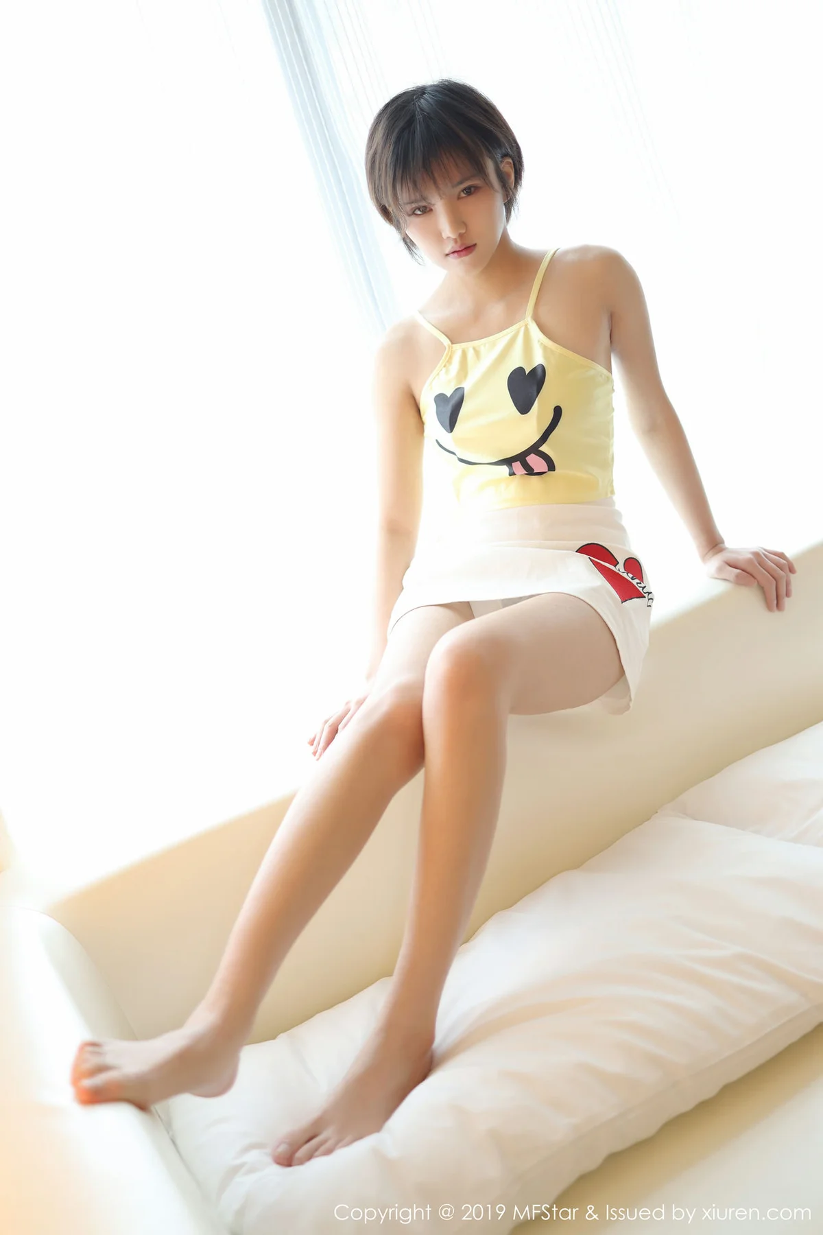 MFStar 模范学院 Vol.178 小资baby 短发美女背心少女 - 1