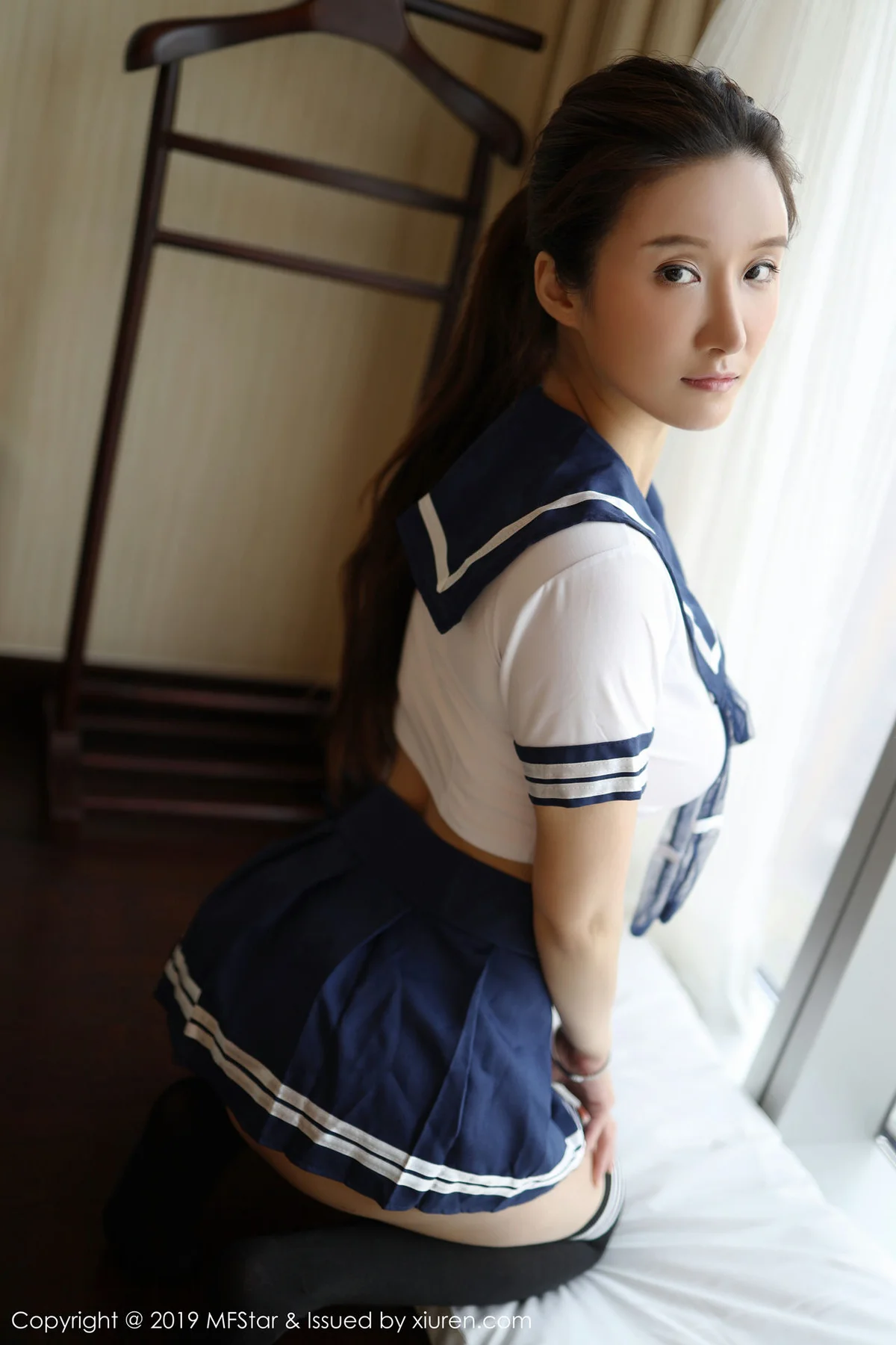 MFStar 模范学院 Vol.184 Jennanni_Jen 学生制服清纯学妹 - 7