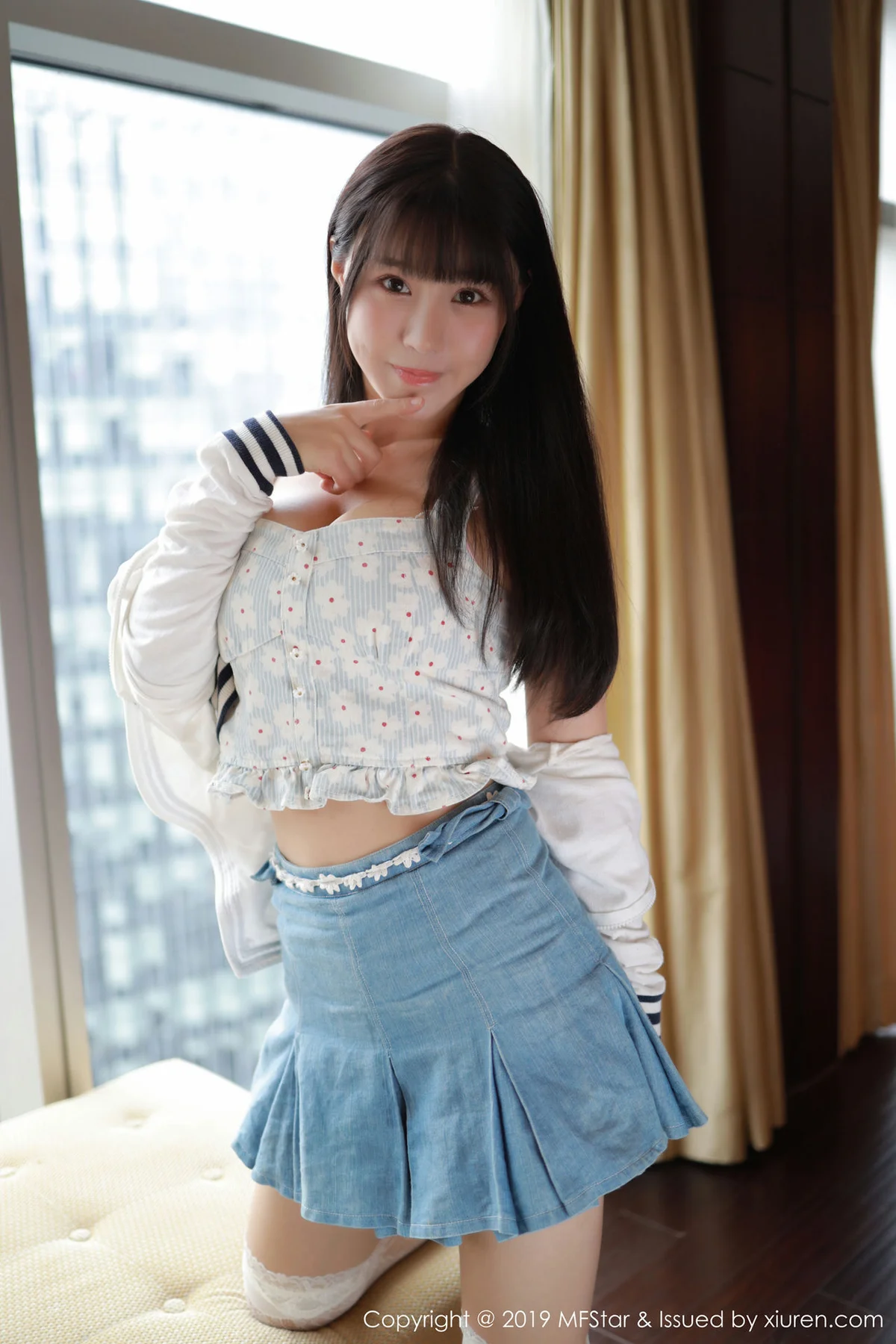 MFStar 模范学院 Vol.233 丰满少女 Flower朱可儿性感私房写真 - 4