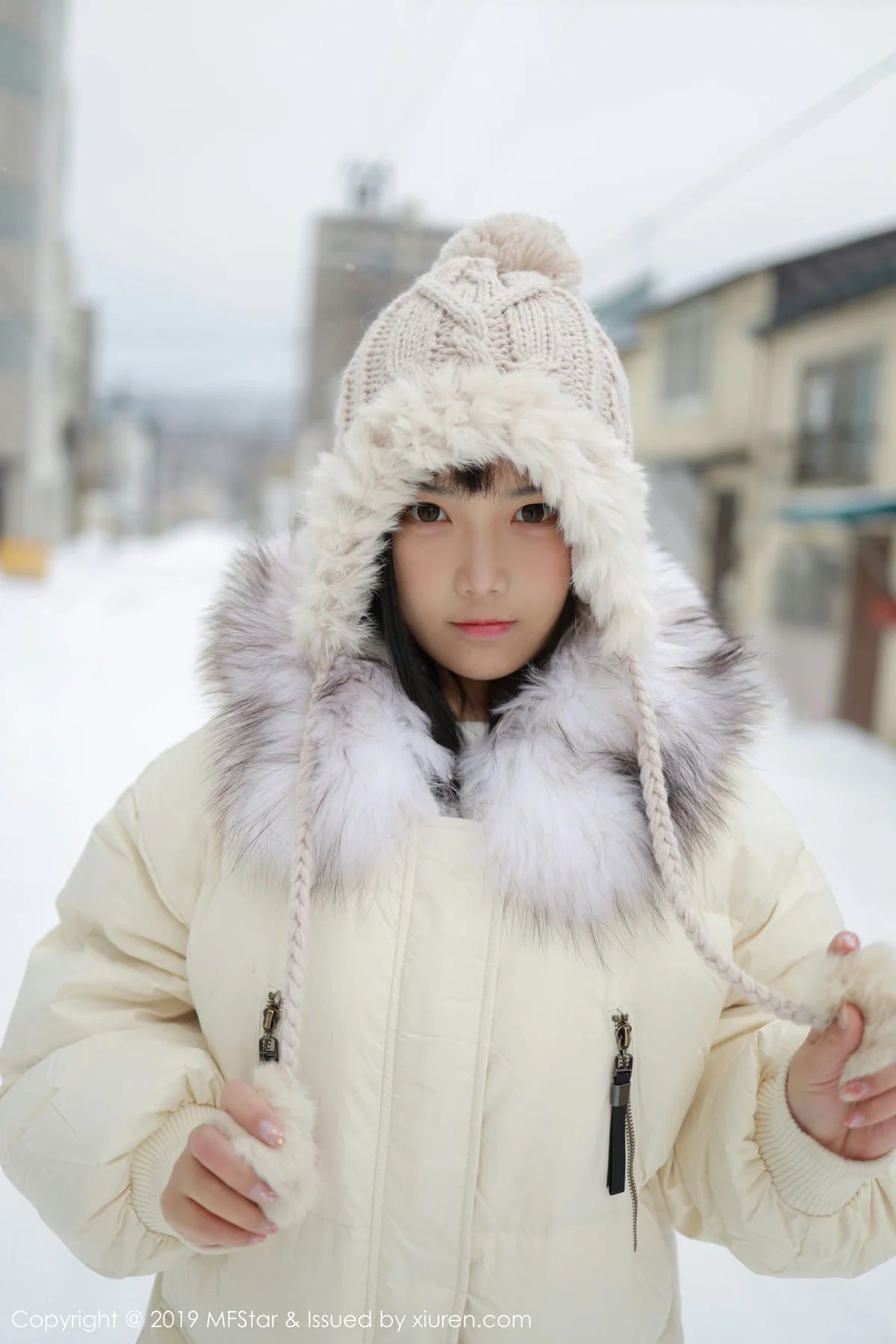 MFStar 模范学院 Vol.246 雪地爆乳制服 徐微微mia 北海道旅拍... - 6