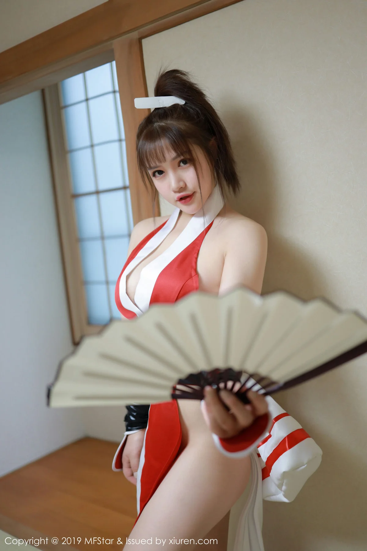 MFStar 模范学院 Vol.247 不知火舞cos系列 恩率babe 北海道旅拍写真 - 3