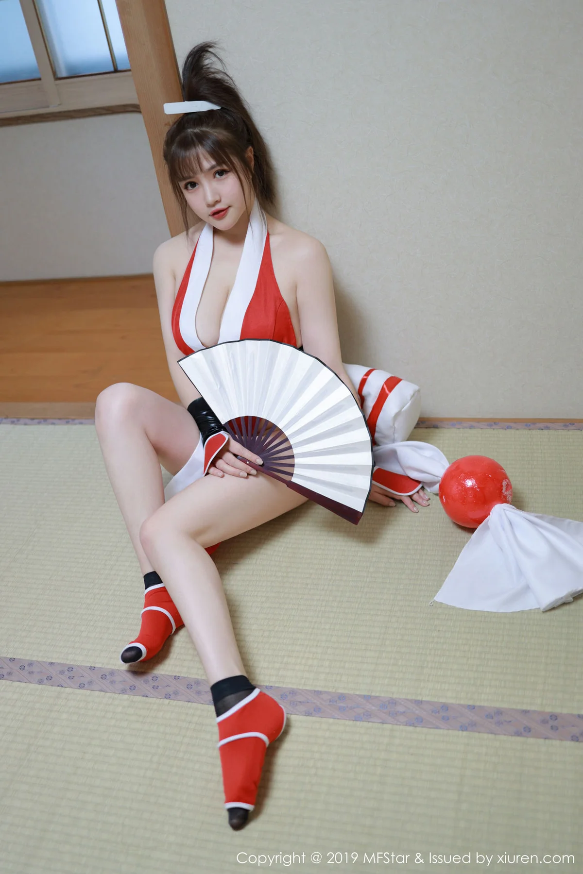 MFStar 模范学院 Vol.247 不知火舞cos系列 恩率babe 北海道旅拍写真 - 2