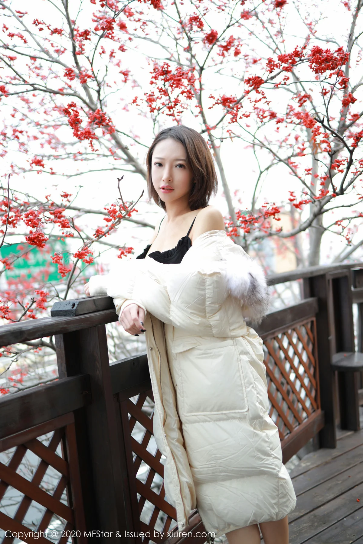 MFStar 模范学院 Vol.248 酥胸圆润暗香涌动 Dreamy小乔 北海道旅拍写真 - 5