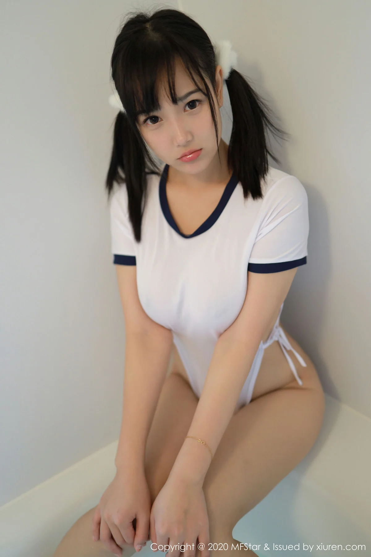 MFStar 模范学院 Vol.250 温泉浴池日系死库水 徐微微mia 北海道旅拍写真 - 7